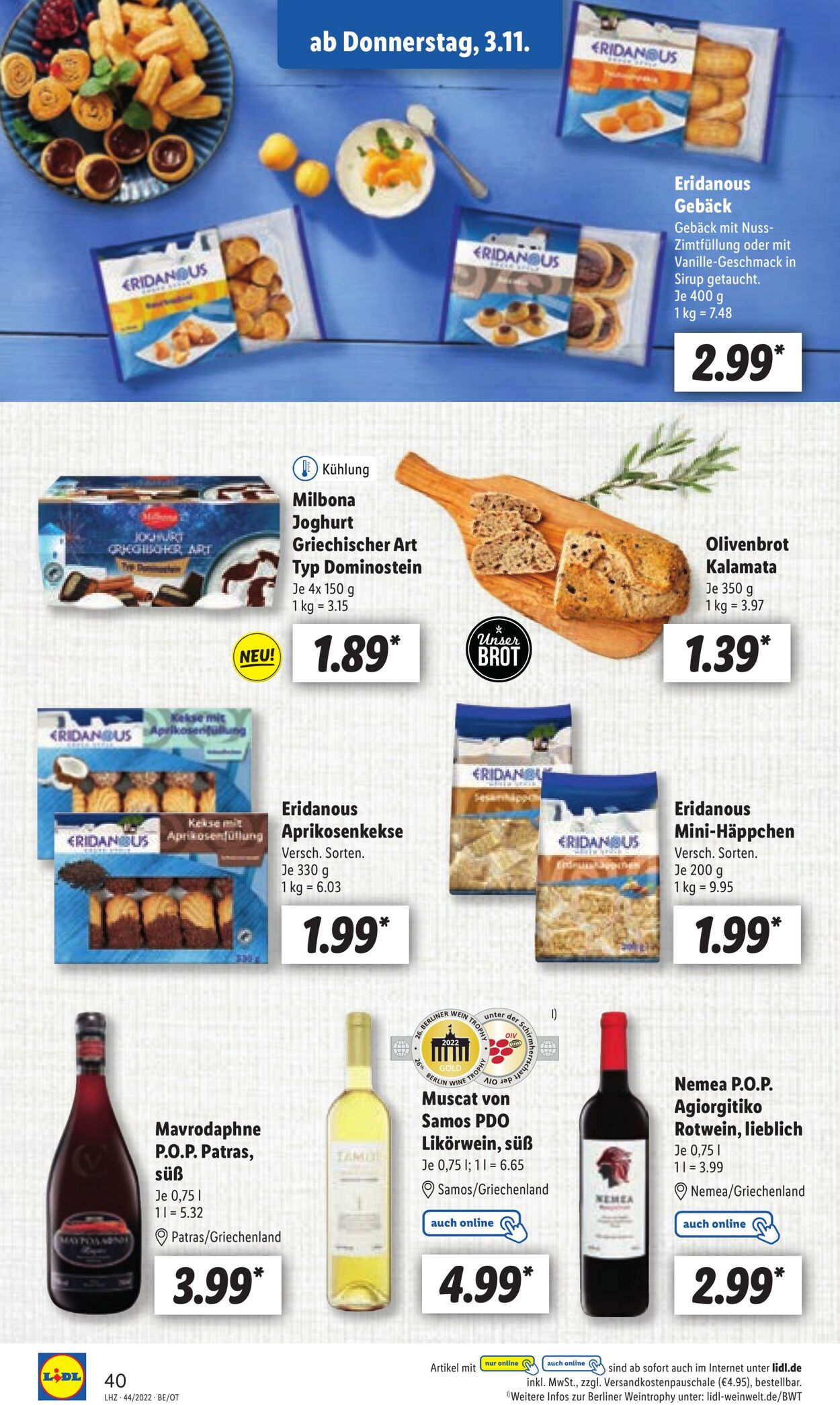 Prospekt Lidl 31.10.2022 - 05.11.2022