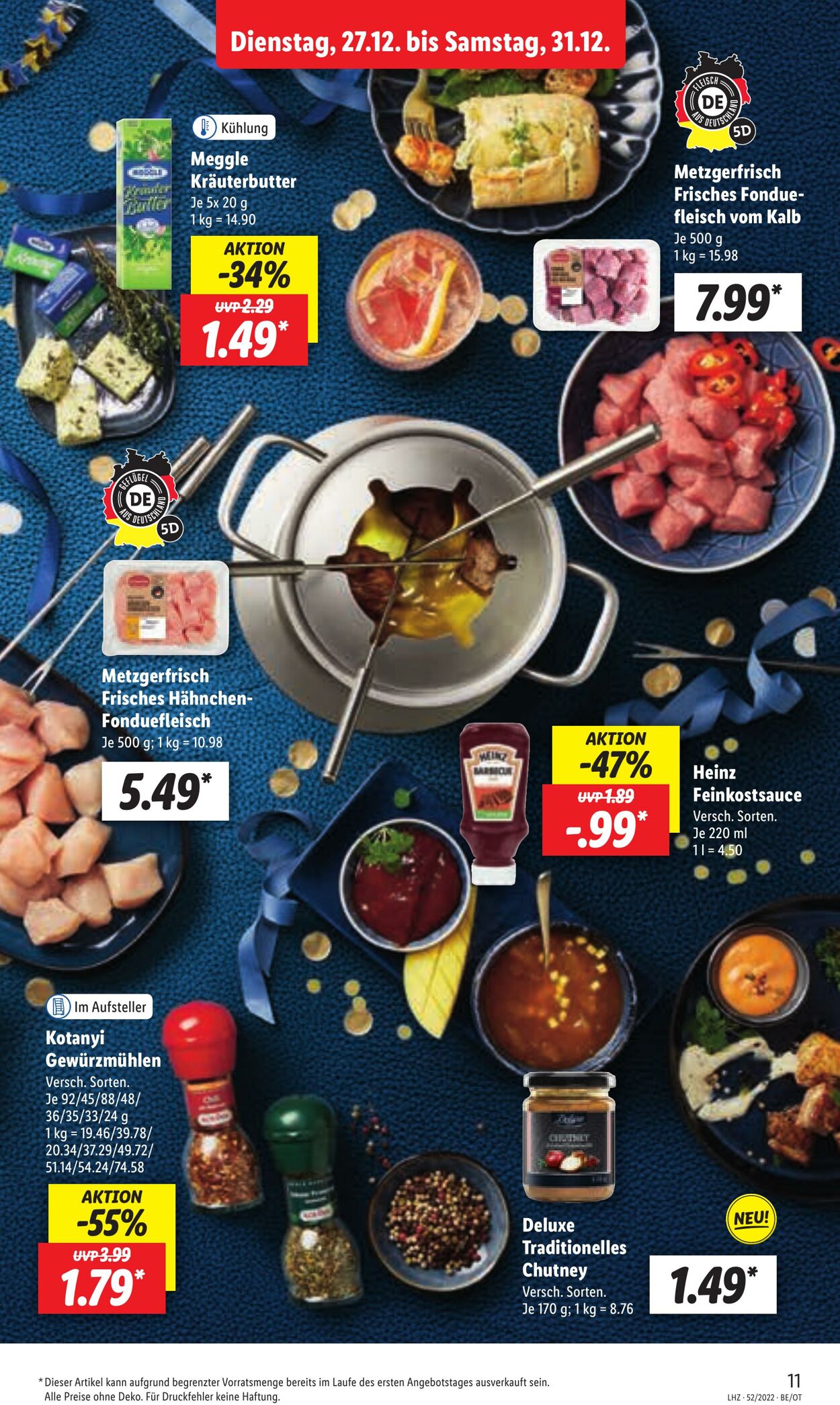 Prospekt Lidl 27.12.2022 - 31.12.2022