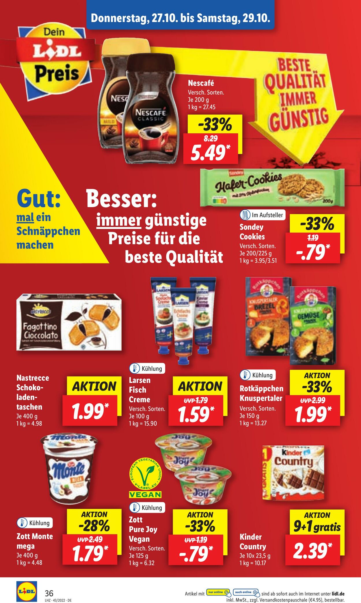 Prospekt Lidl 24.10.2022 - 29.10.2022