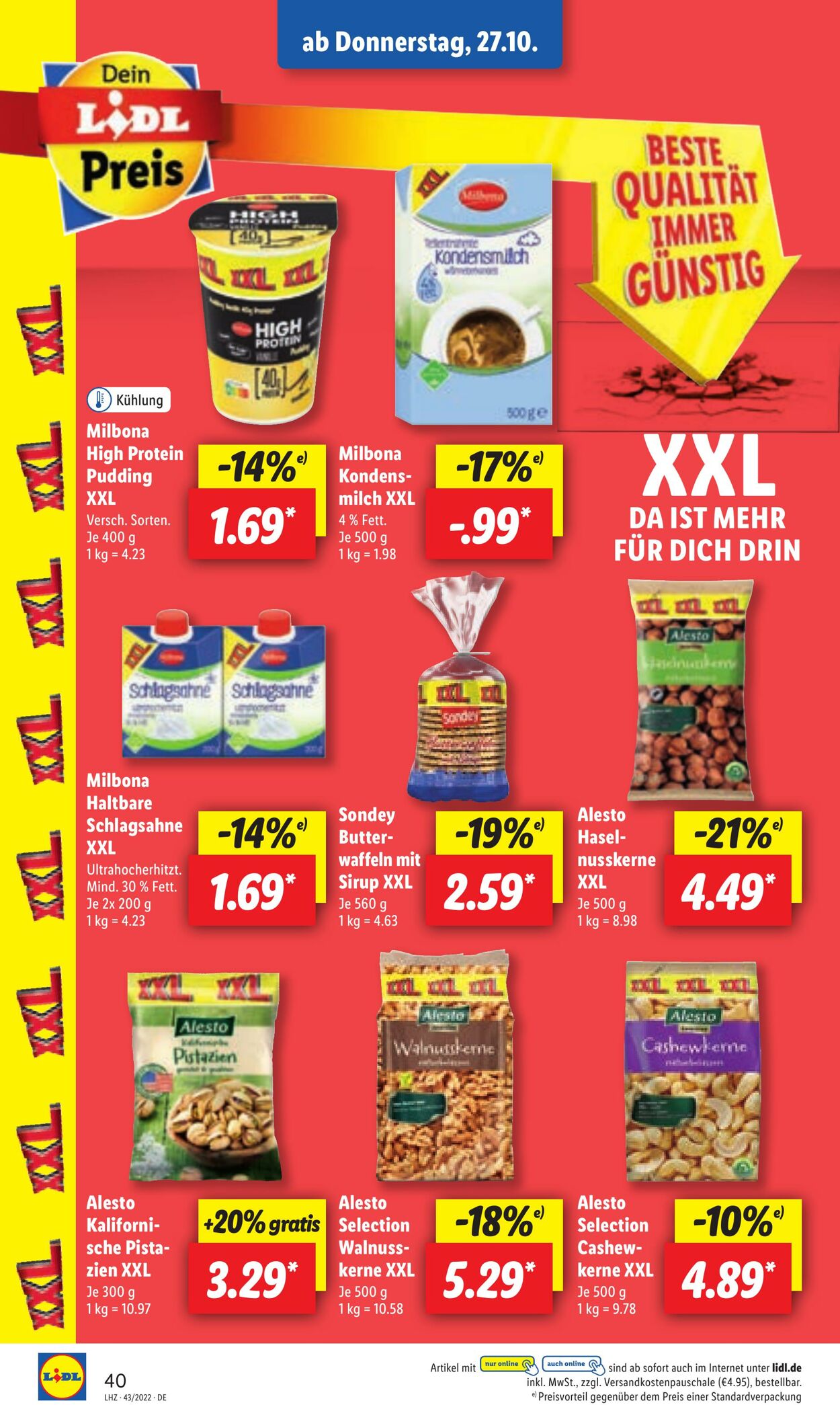 Prospekt Lidl 24.10.2022 - 29.10.2022