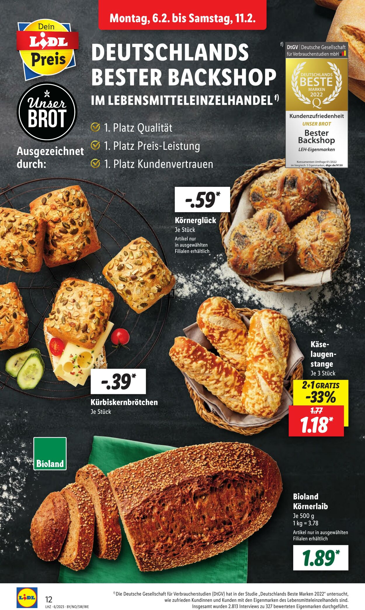 Prospekt Lidl 06.02.2023 - 11.02.2023