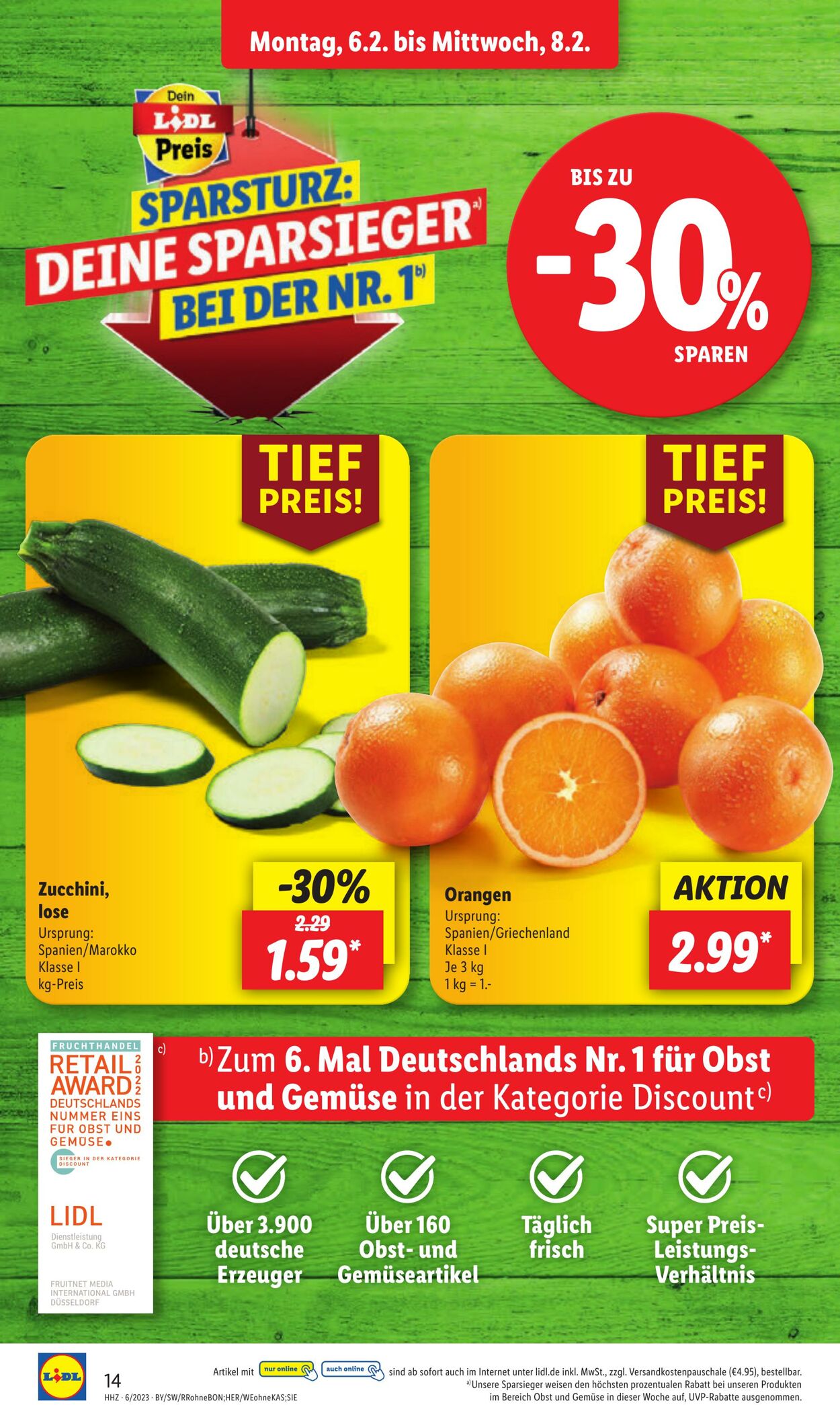 Prospekt Lidl 06.02.2023 - 11.02.2023