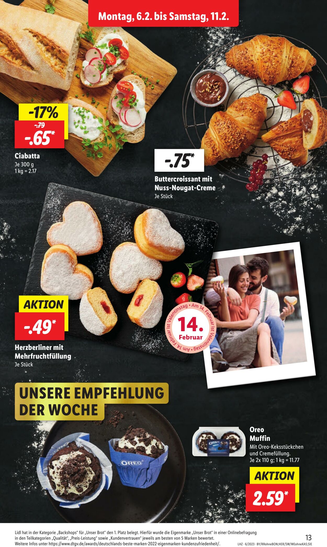 Prospekt Lidl 06.02.2023 - 11.02.2023