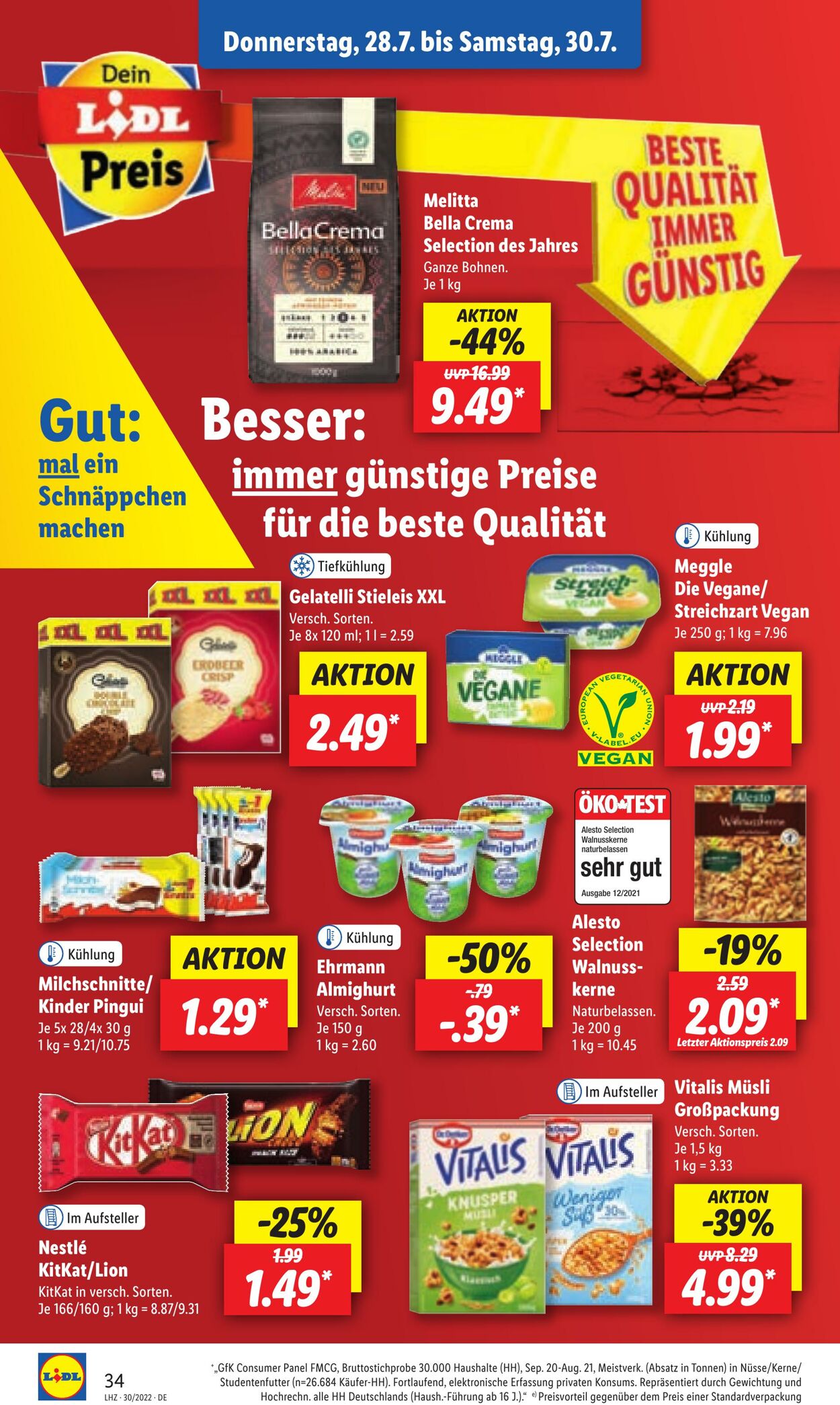 Prospekt Lidl 25.07.2022 - 30.07.2022