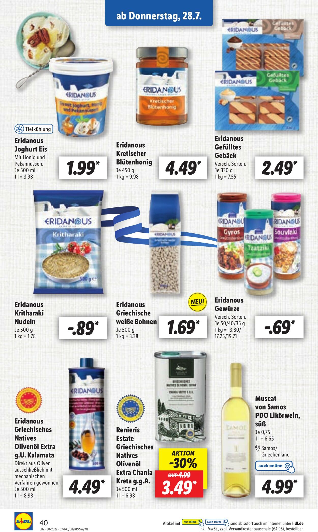 Prospekt Lidl 25.07.2022 - 30.07.2022