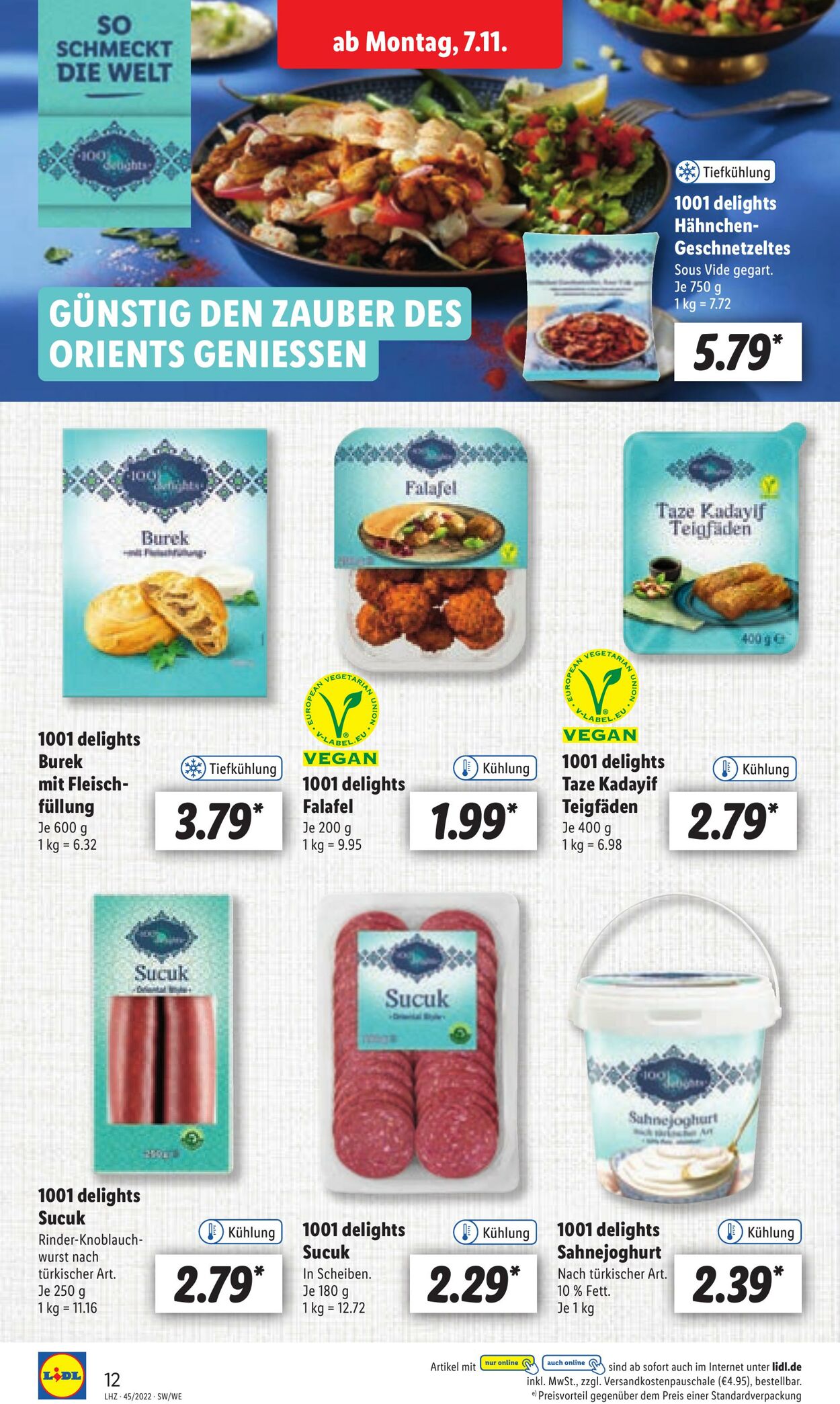 Prospekt Lidl 07.11.2022 - 12.11.2022