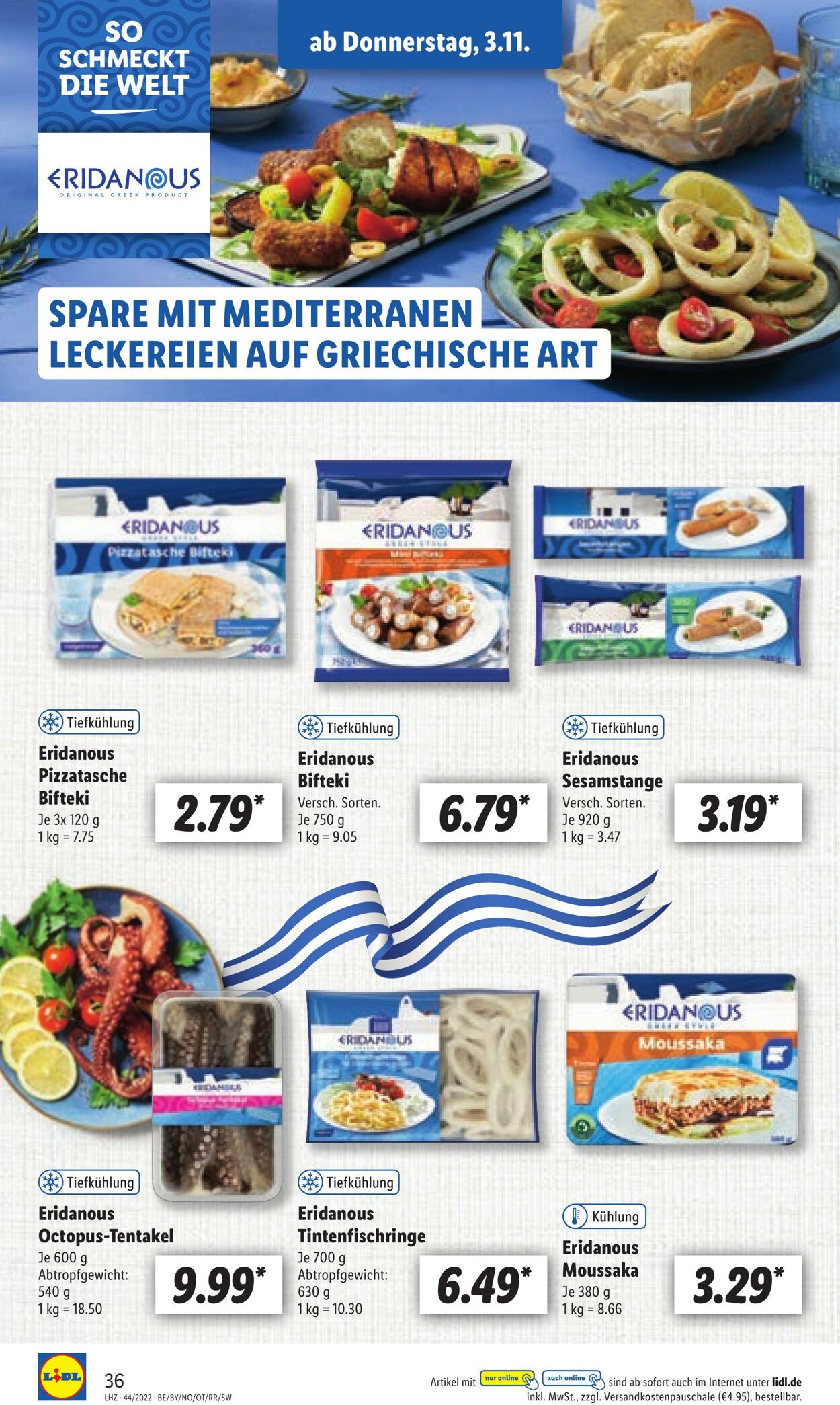 Prospekt Lidl 31.10.2022 - 05.11.2022