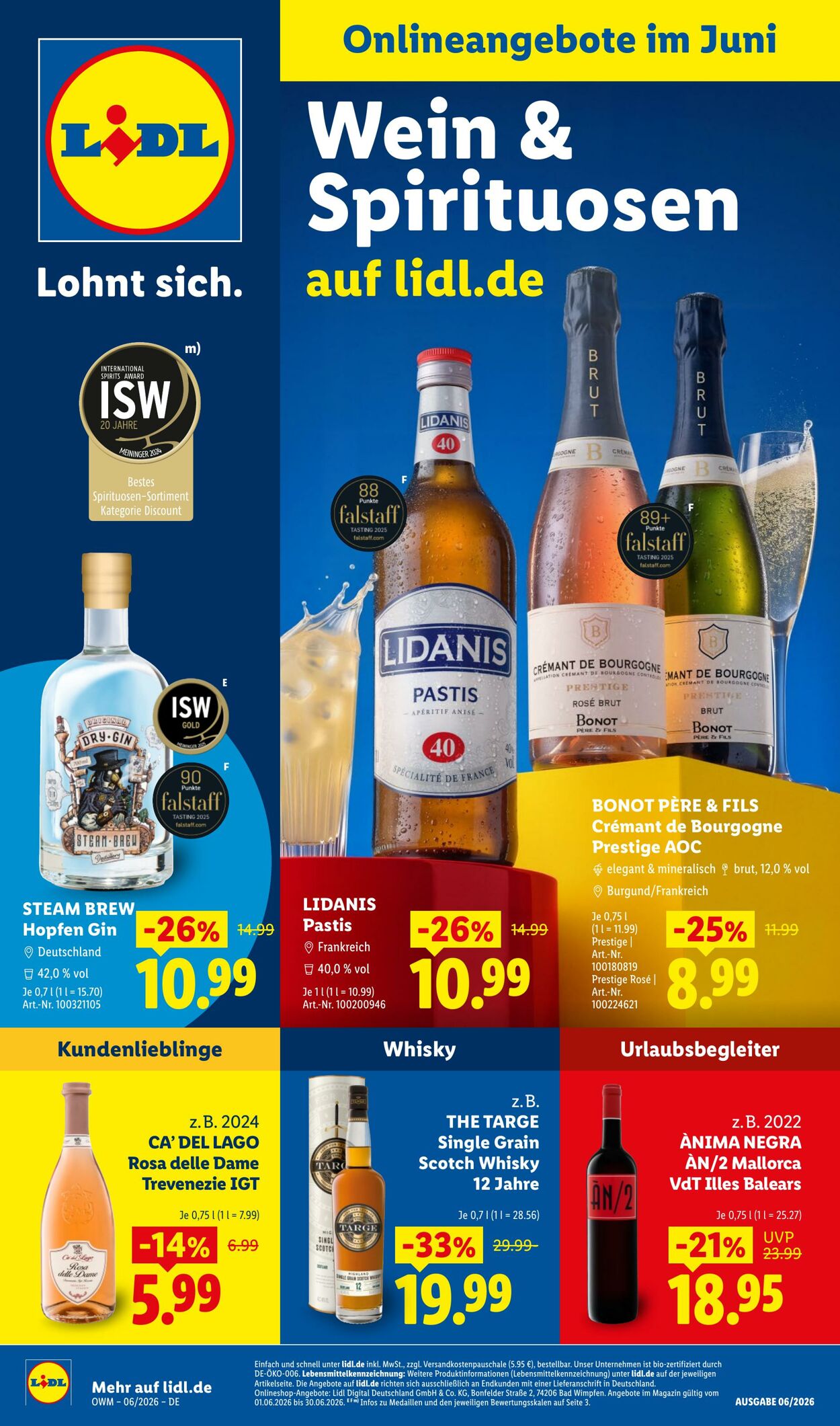 Prospekt Lidl 01.06.2026 - 30.06.2026