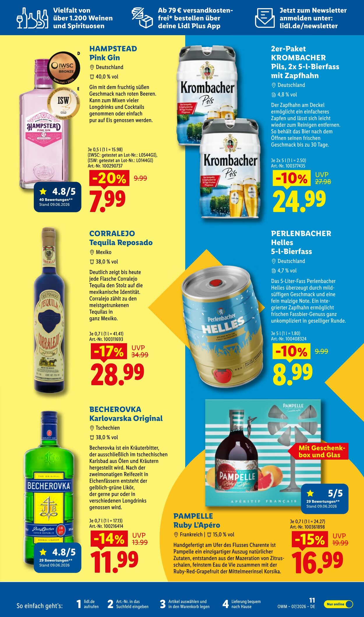 Prospekt Lidl 01.07.2026 - 31.07.2026
