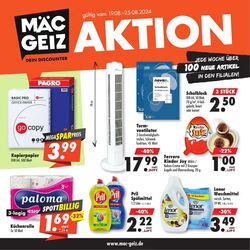 Prospekt Mäc Geiz 29.07.2024 - 04.08.2024