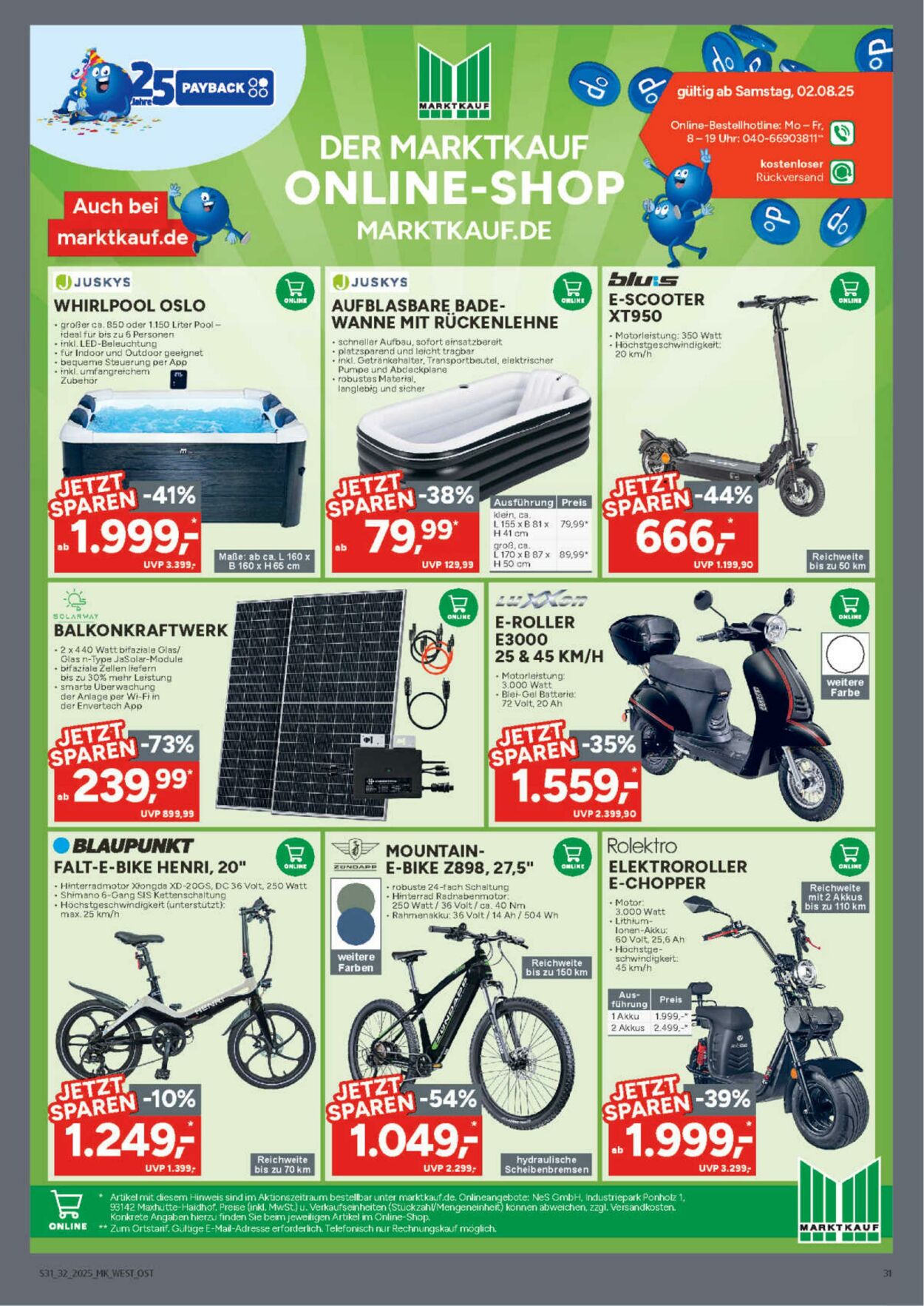 Prospekt Marktkauf 04.08.2025 - 09.08.2025