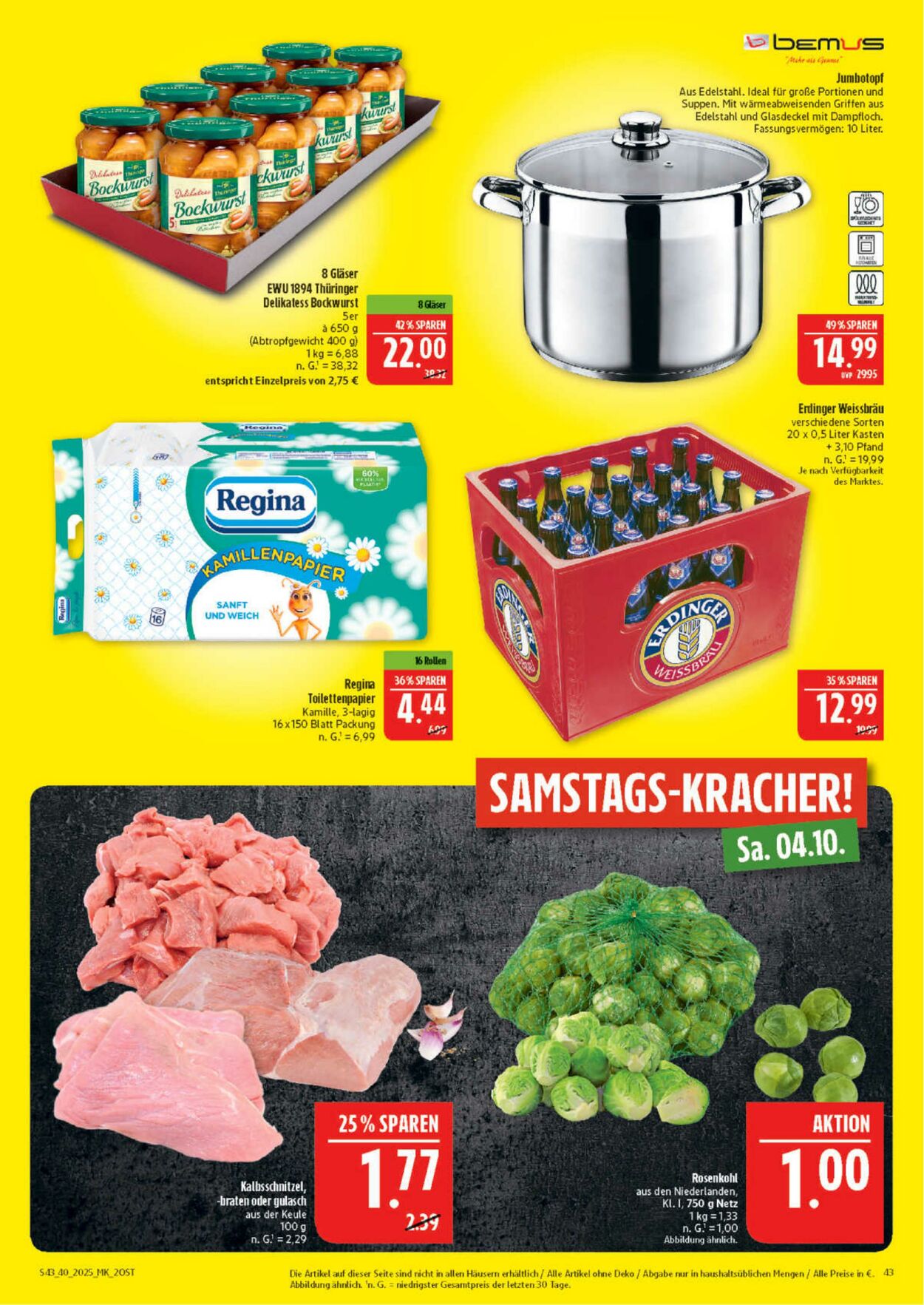 Prospekt Marktkauf 29.09.2025 - 04.10.2025
