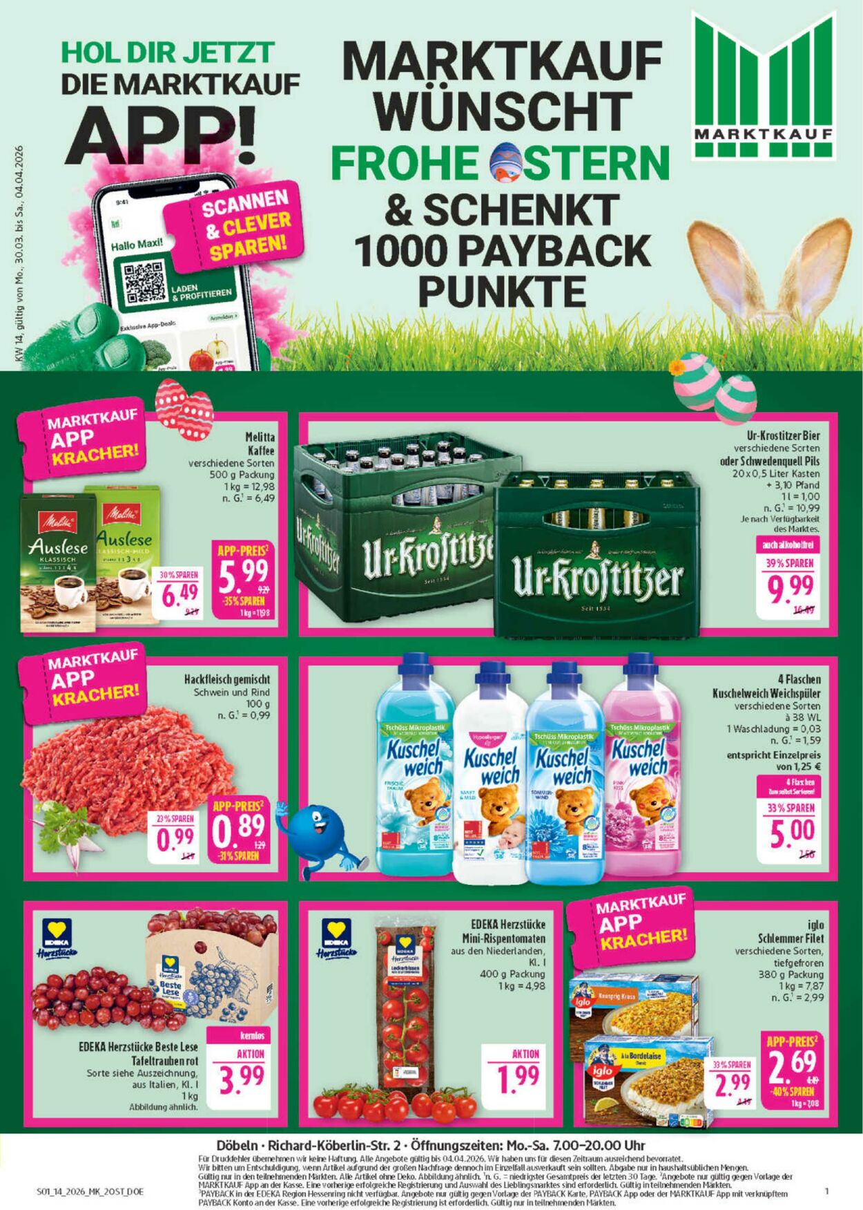 Prospekt Marktkauf 30.03.2026 - 04.04.2026