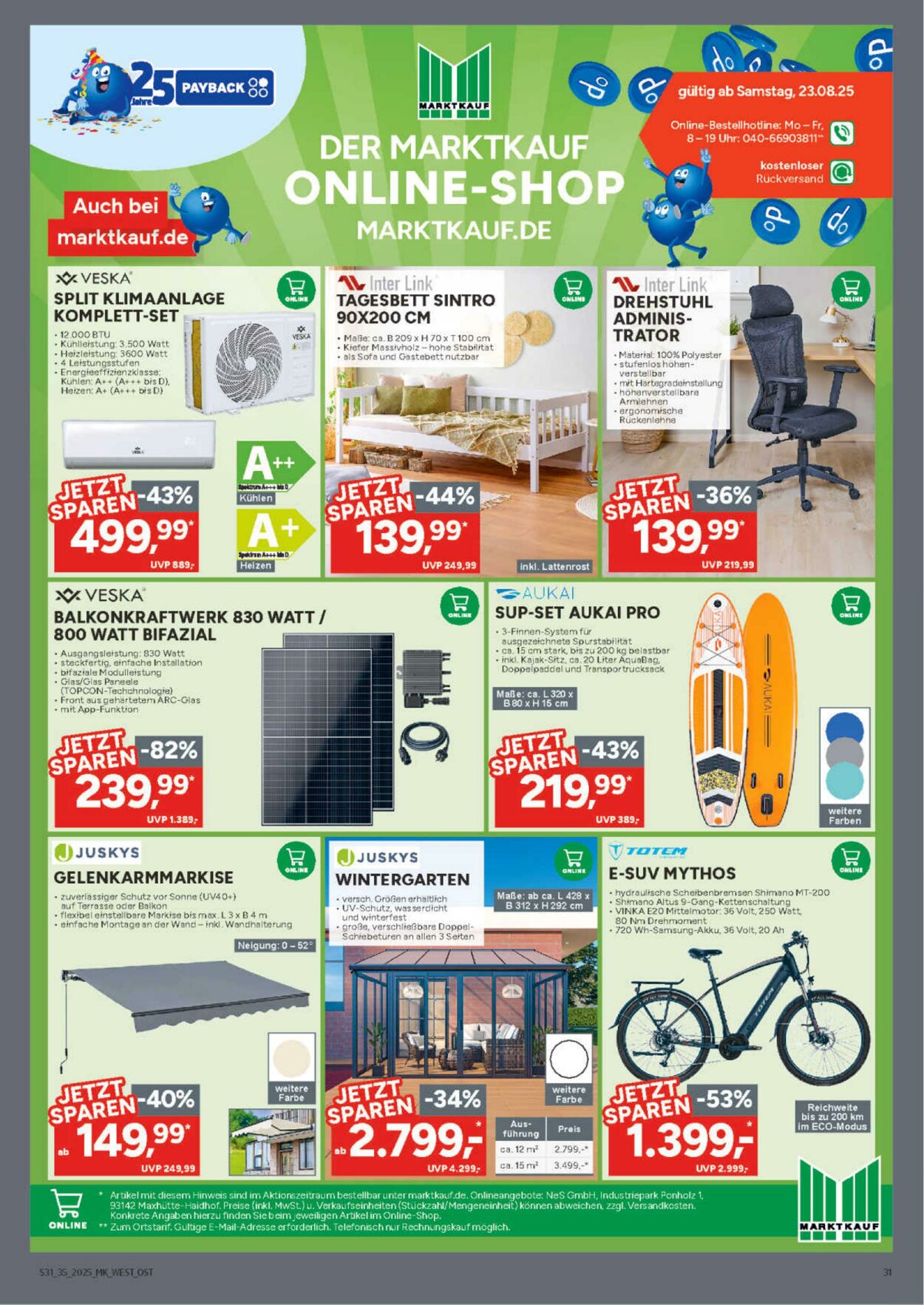 Prospekt Marktkauf 25.08.2025 - 30.08.2025