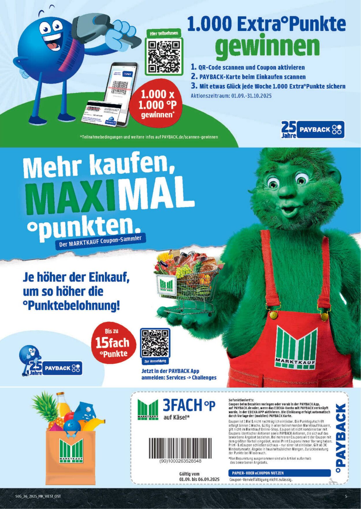 Prospekt Marktkauf 01.09.2025 - 15.09.2025