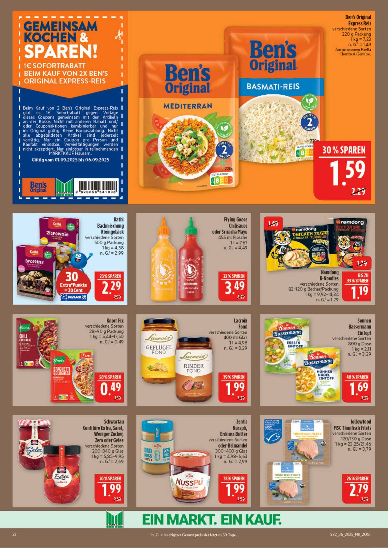 Prospekt Marktkauf 01.09.2025 - 15.09.2025