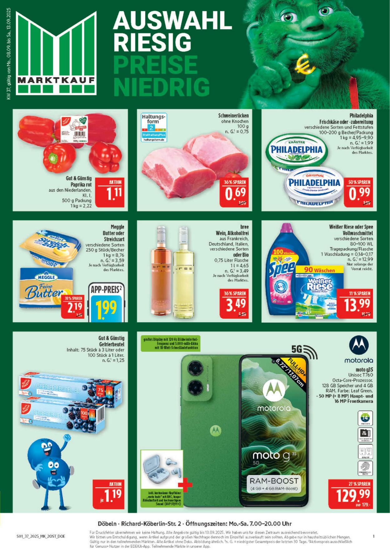 Prospekt Marktkauf 08.09.2025 - 13.09.2025