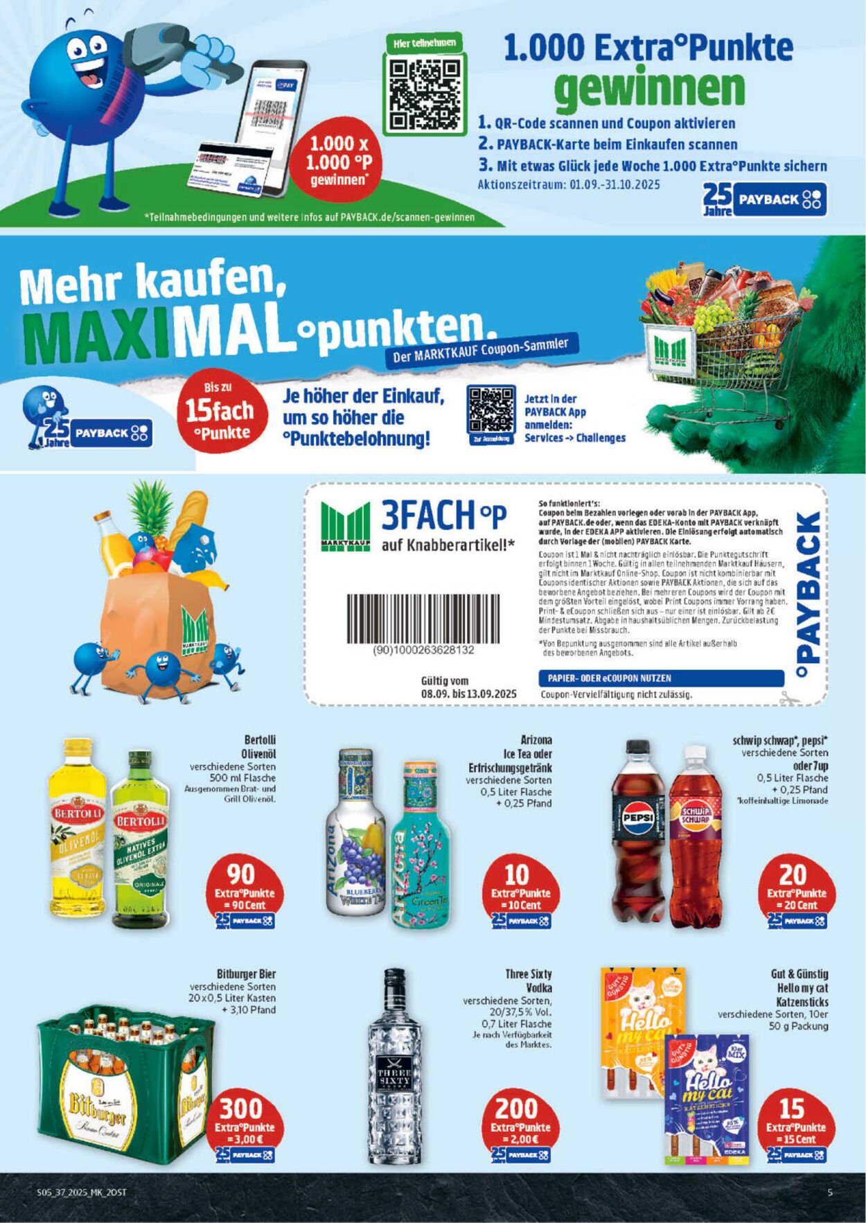 Prospekt Marktkauf 08.09.2025 - 13.09.2025