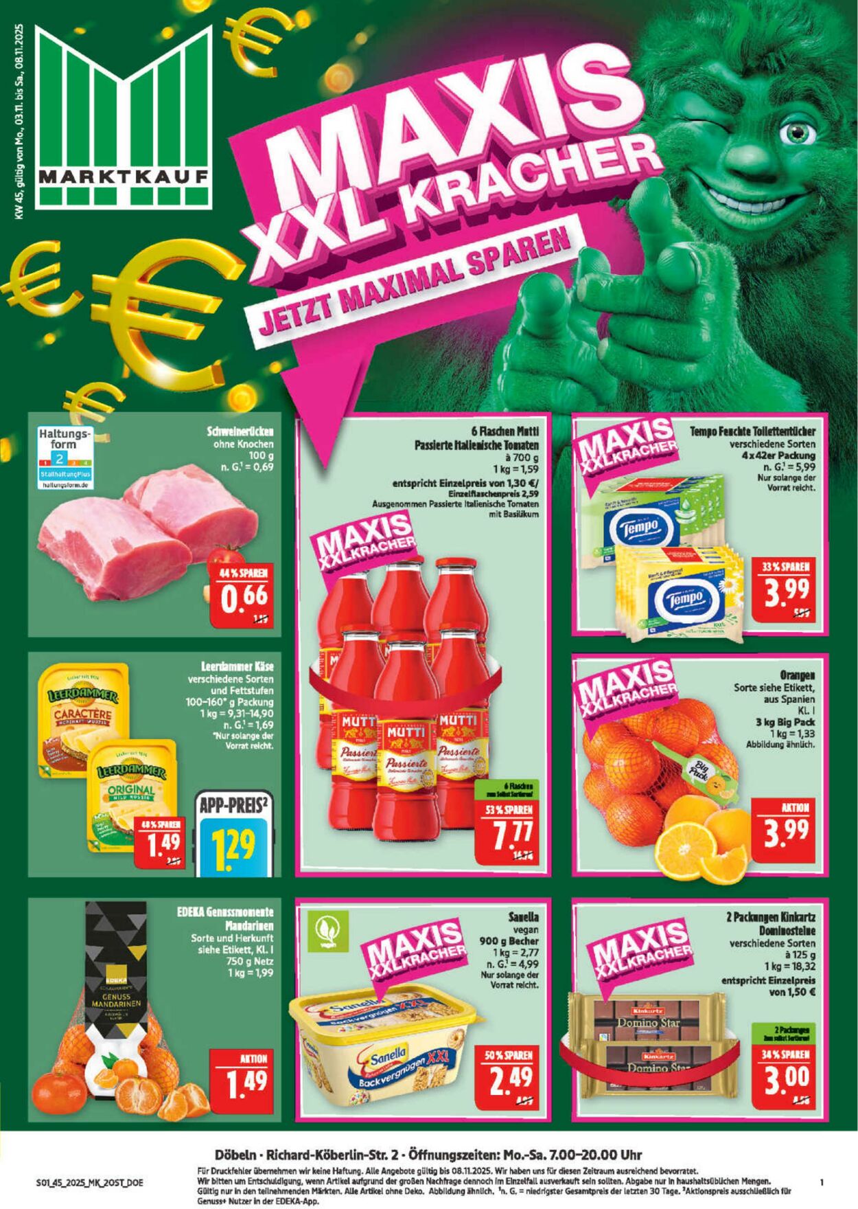 Prospekt Marktkauf 03.11.2025 - 08.11.2025
