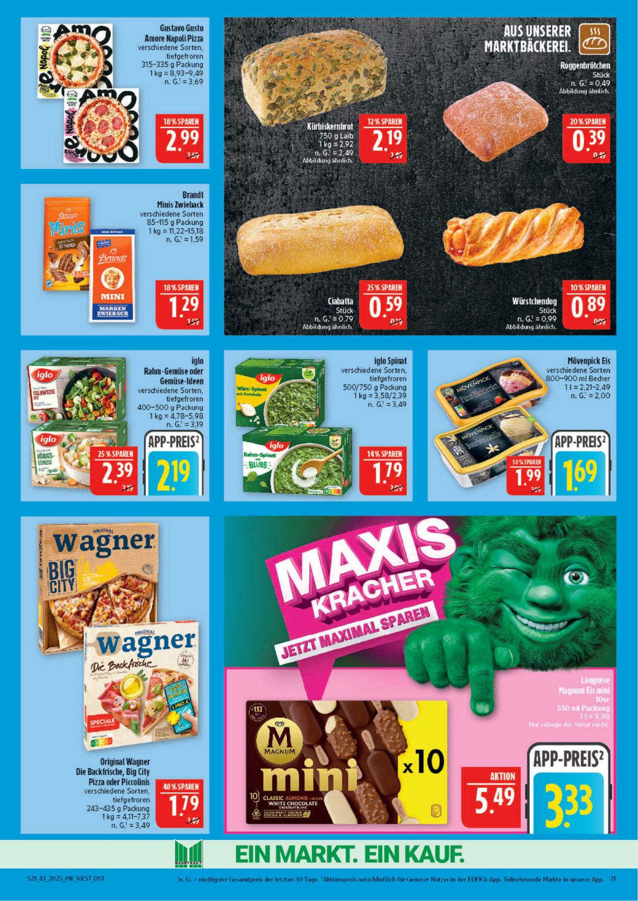 Prospekt Marktkauf 20.10.2025 - 25.10.2025