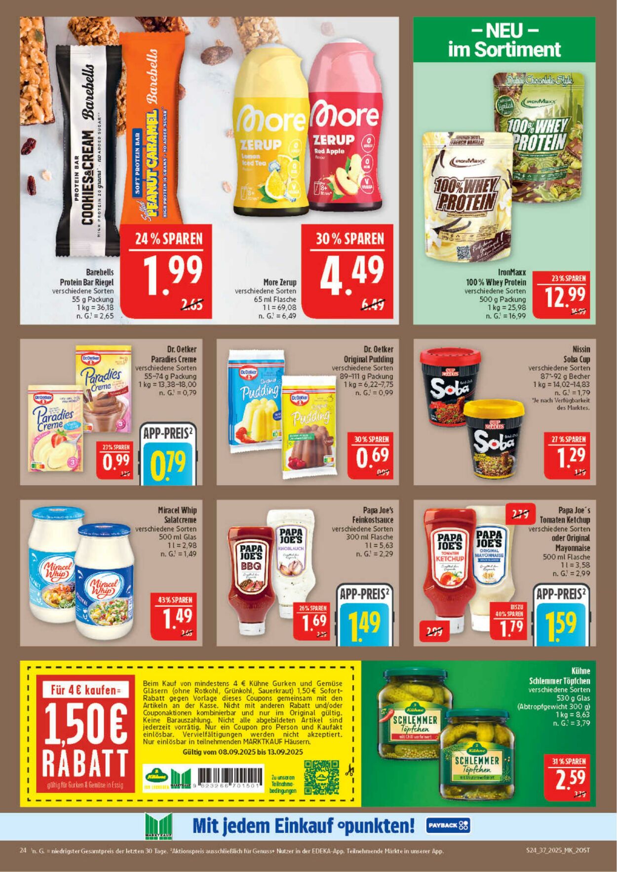 Prospekt Marktkauf 08.09.2025 - 13.09.2025