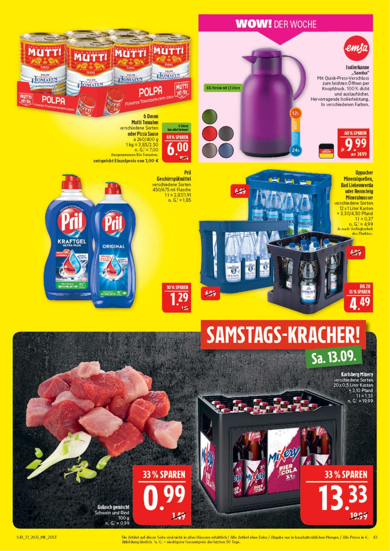 Prospekt Marktkauf 08.09.2025 - 13.09.2025