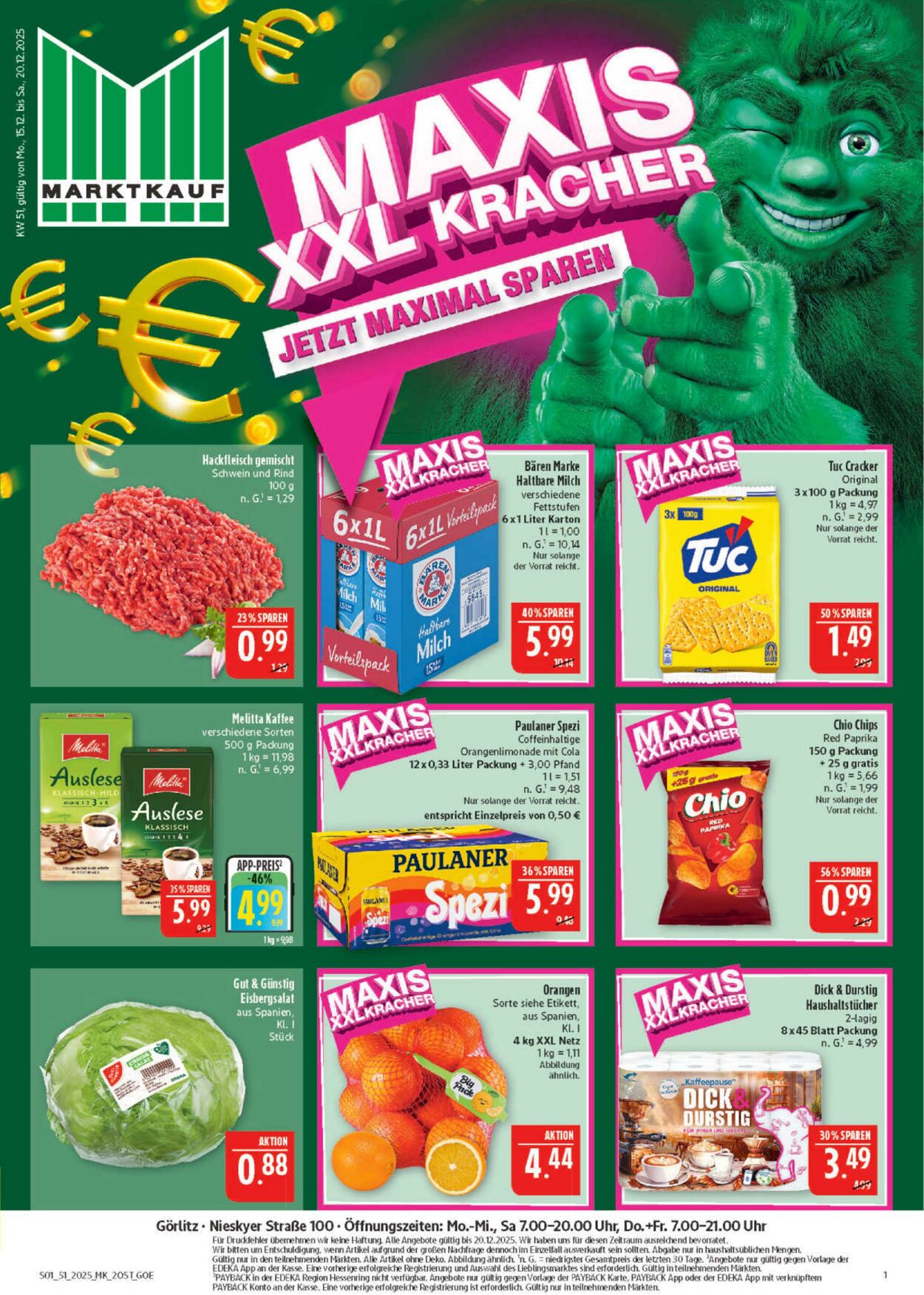 Prospekt Marktkauf 15.12.2025 - 20.12.2025