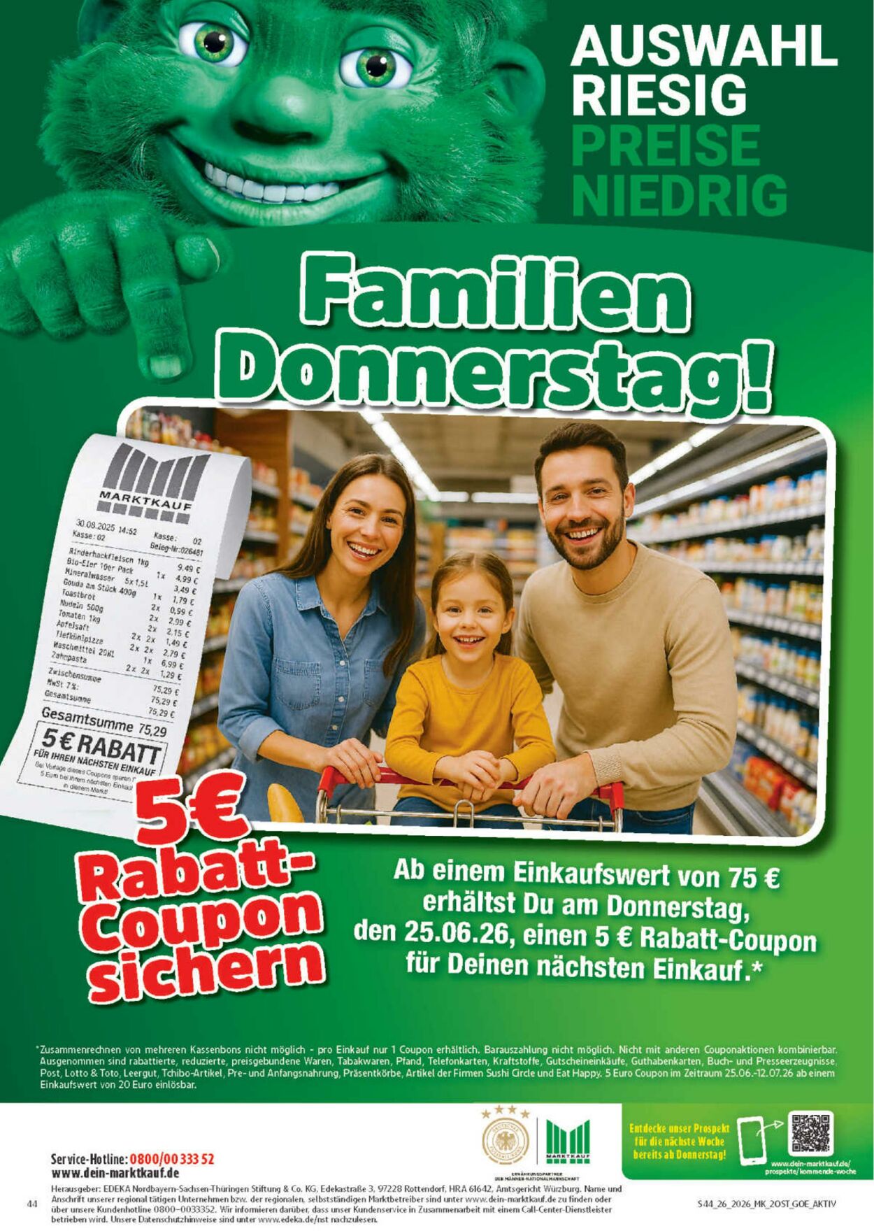 Prospekt Marktkauf 22.06.2026 - 27.06.2026