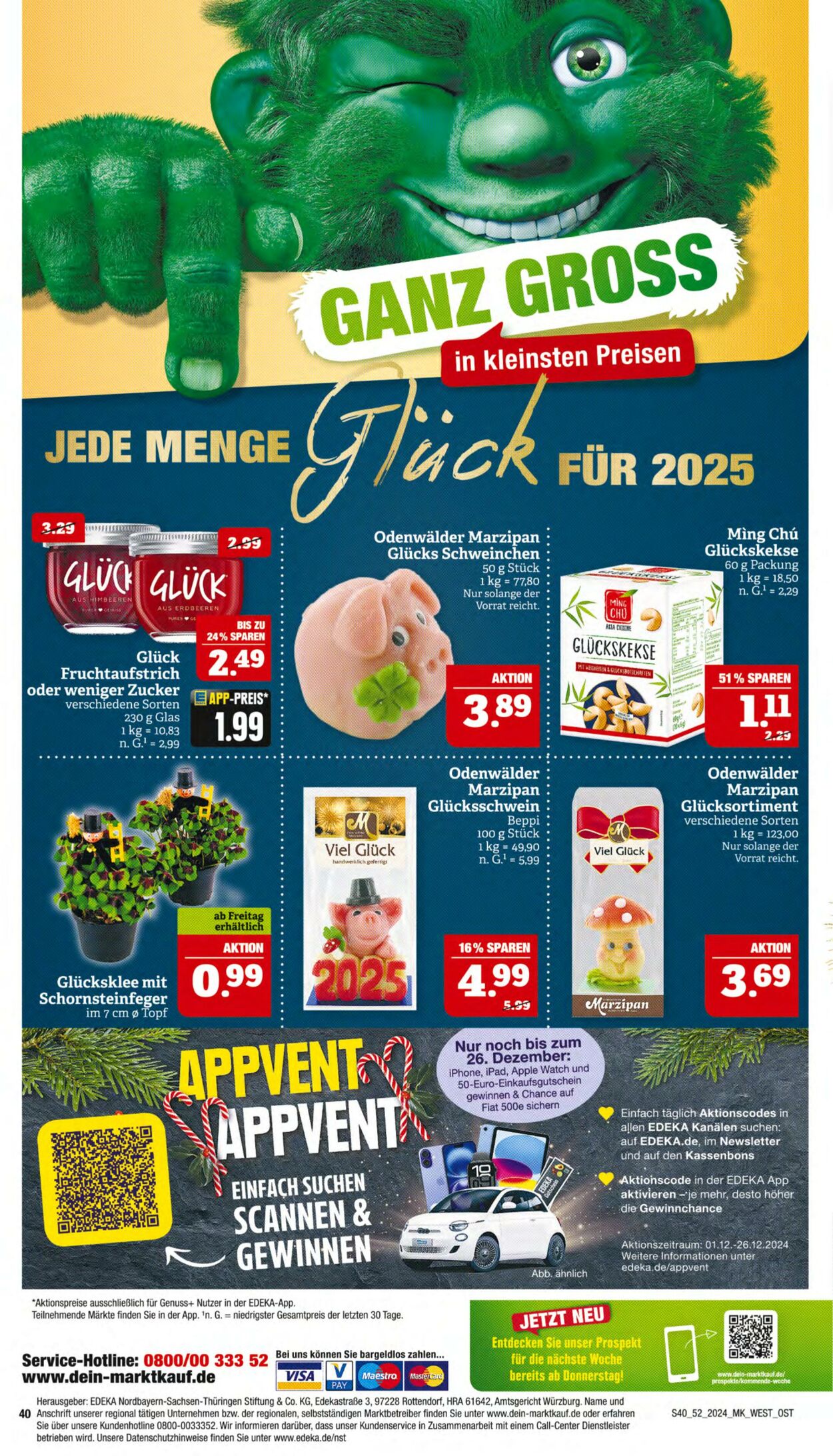 Prospekt Marktkauf 23.12.2024 - 28.12.2024