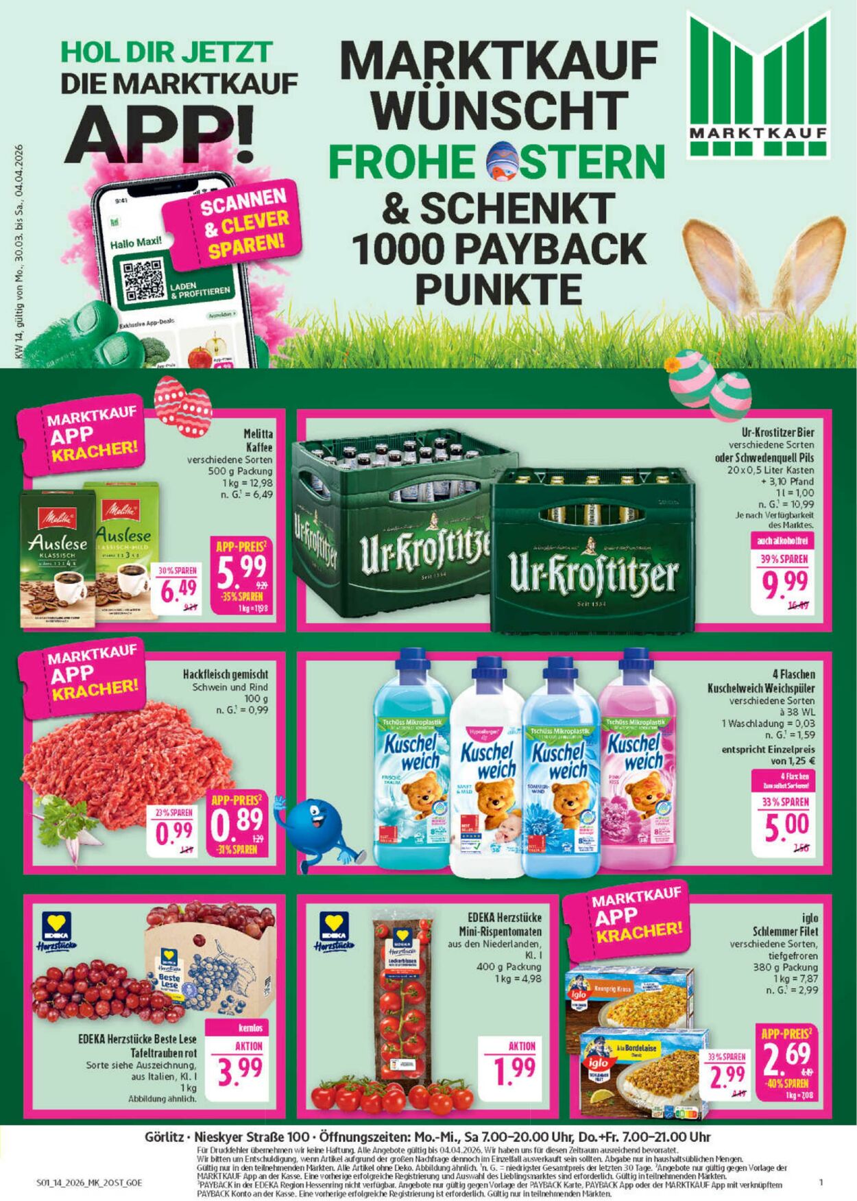 Prospekt Marktkauf 30.03.2026 - 04.04.2026