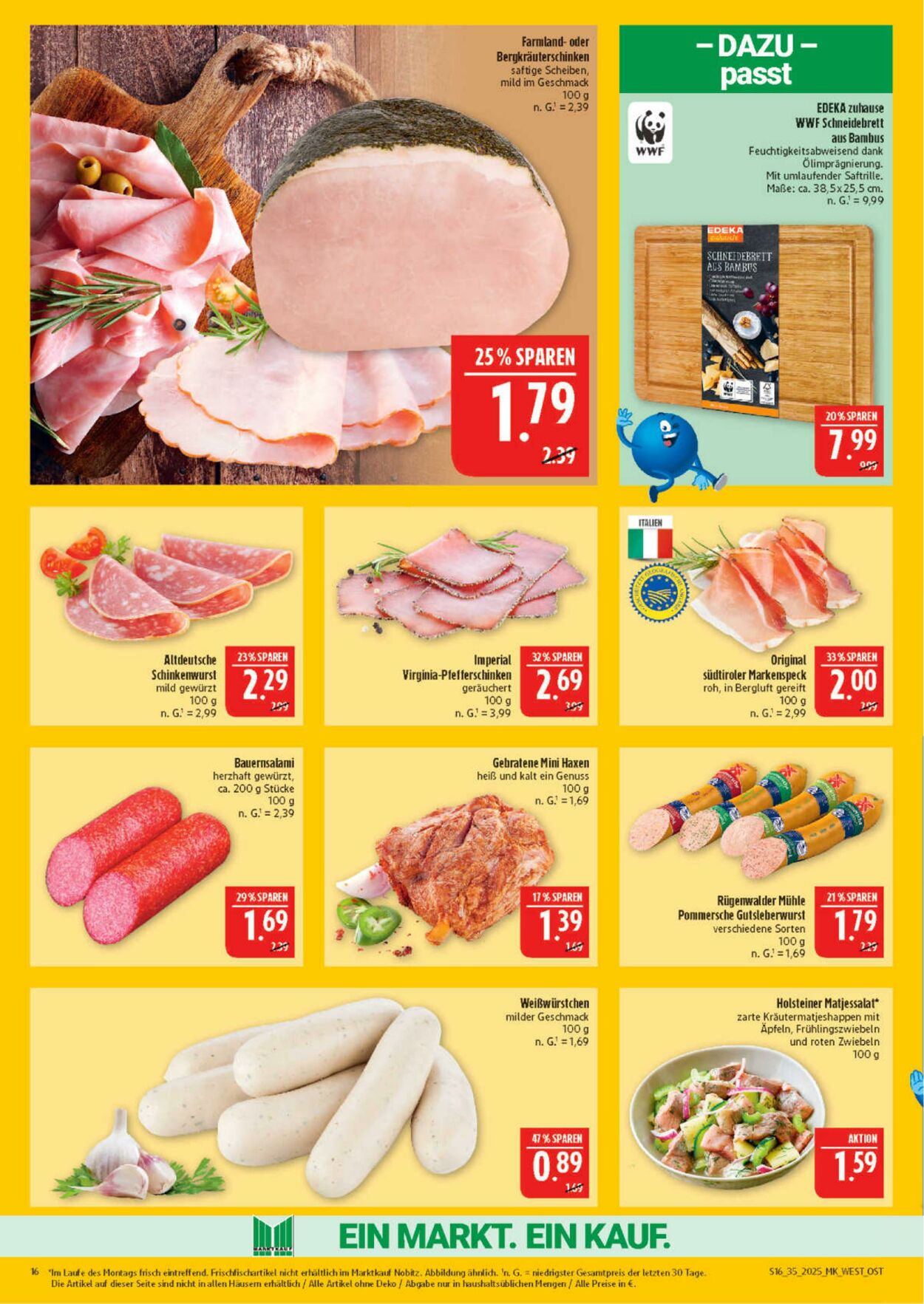 Prospekt Marktkauf 25.08.2025 - 30.08.2025