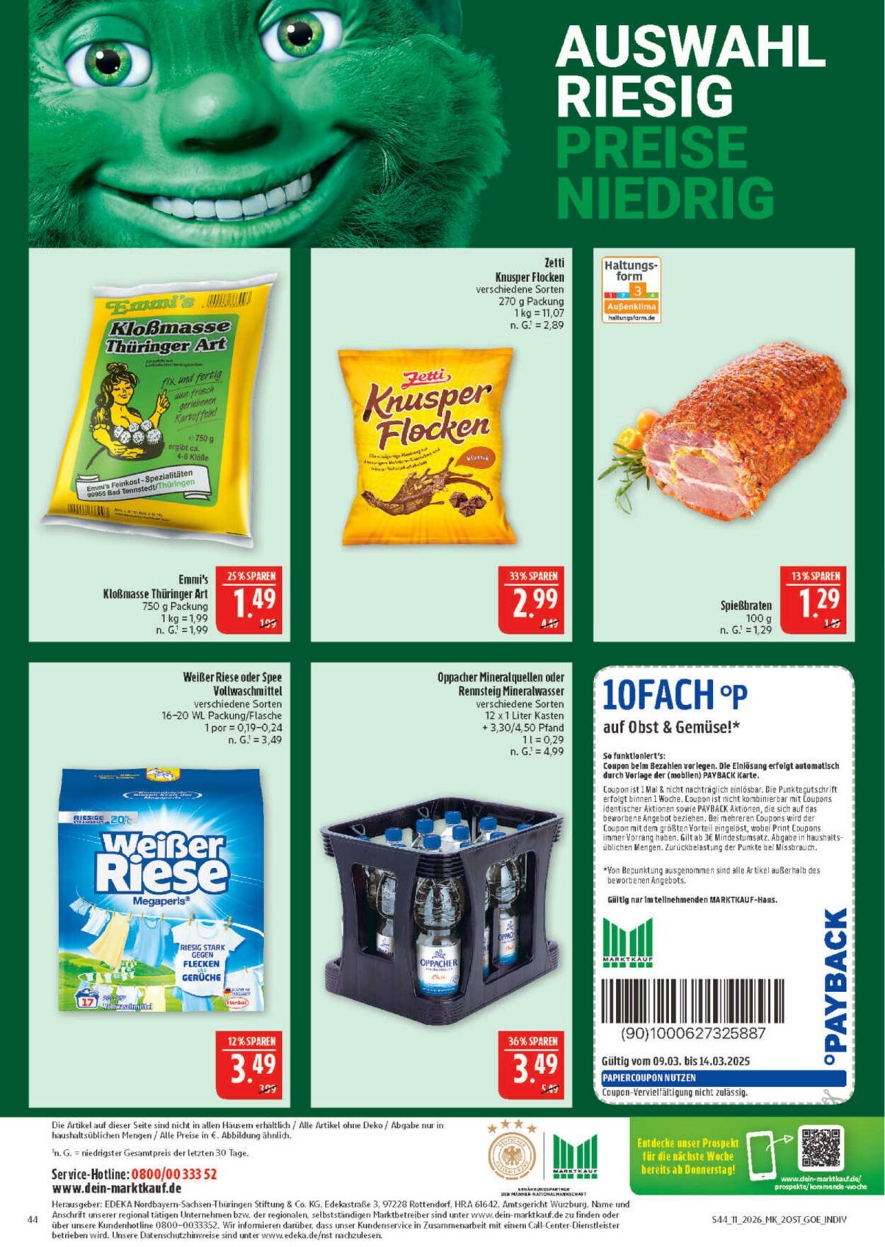 Prospekt Marktkauf 09.03.2026 - 14.03.2026