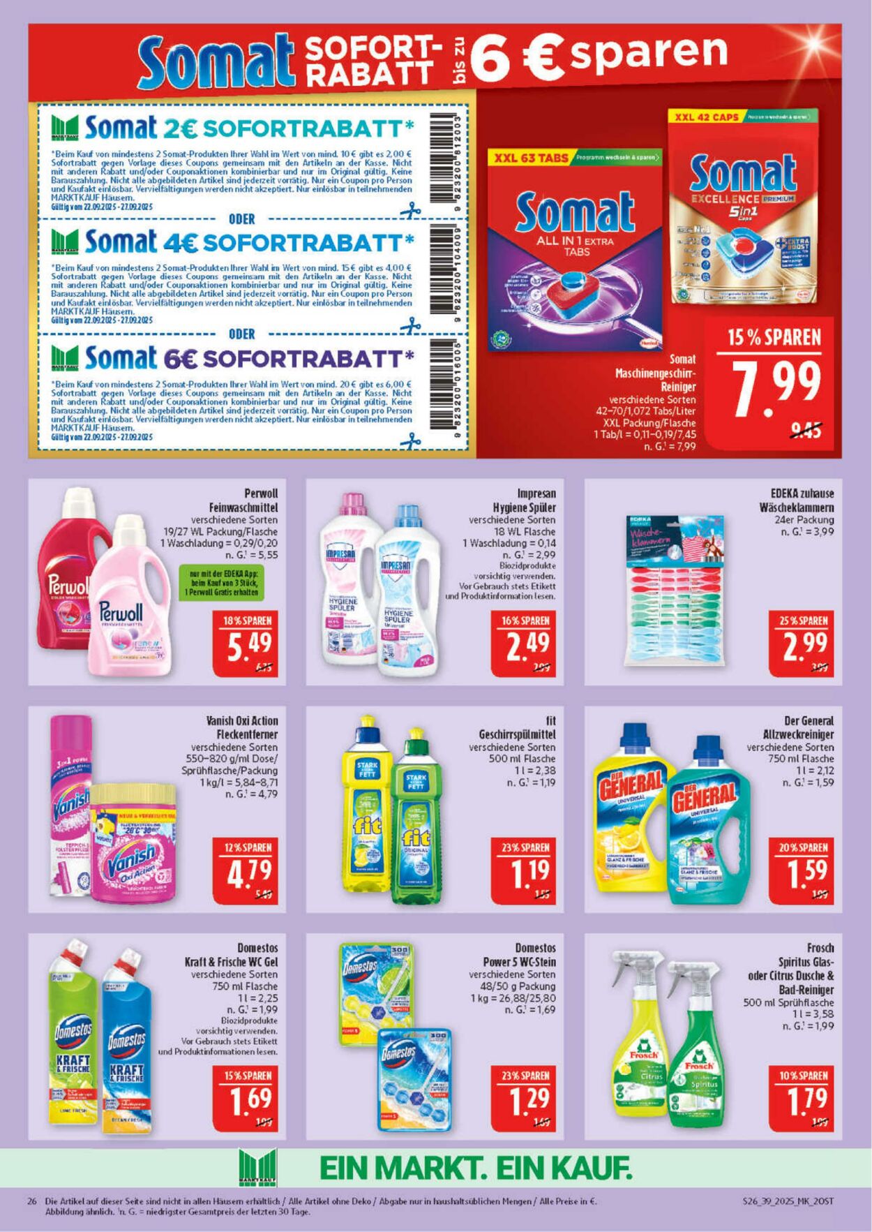 Prospekt Marktkauf 22.09.2025 - 27.09.2025
