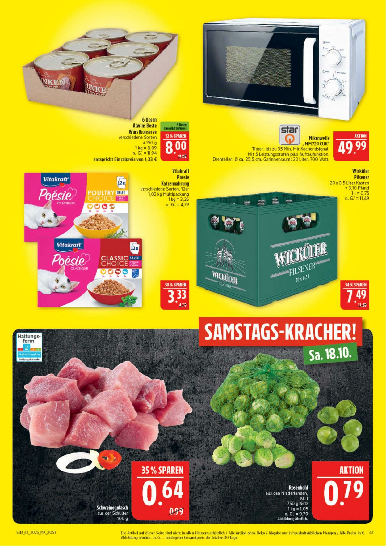 Prospekt Marktkauf 13.10.2025 - 18.10.2025