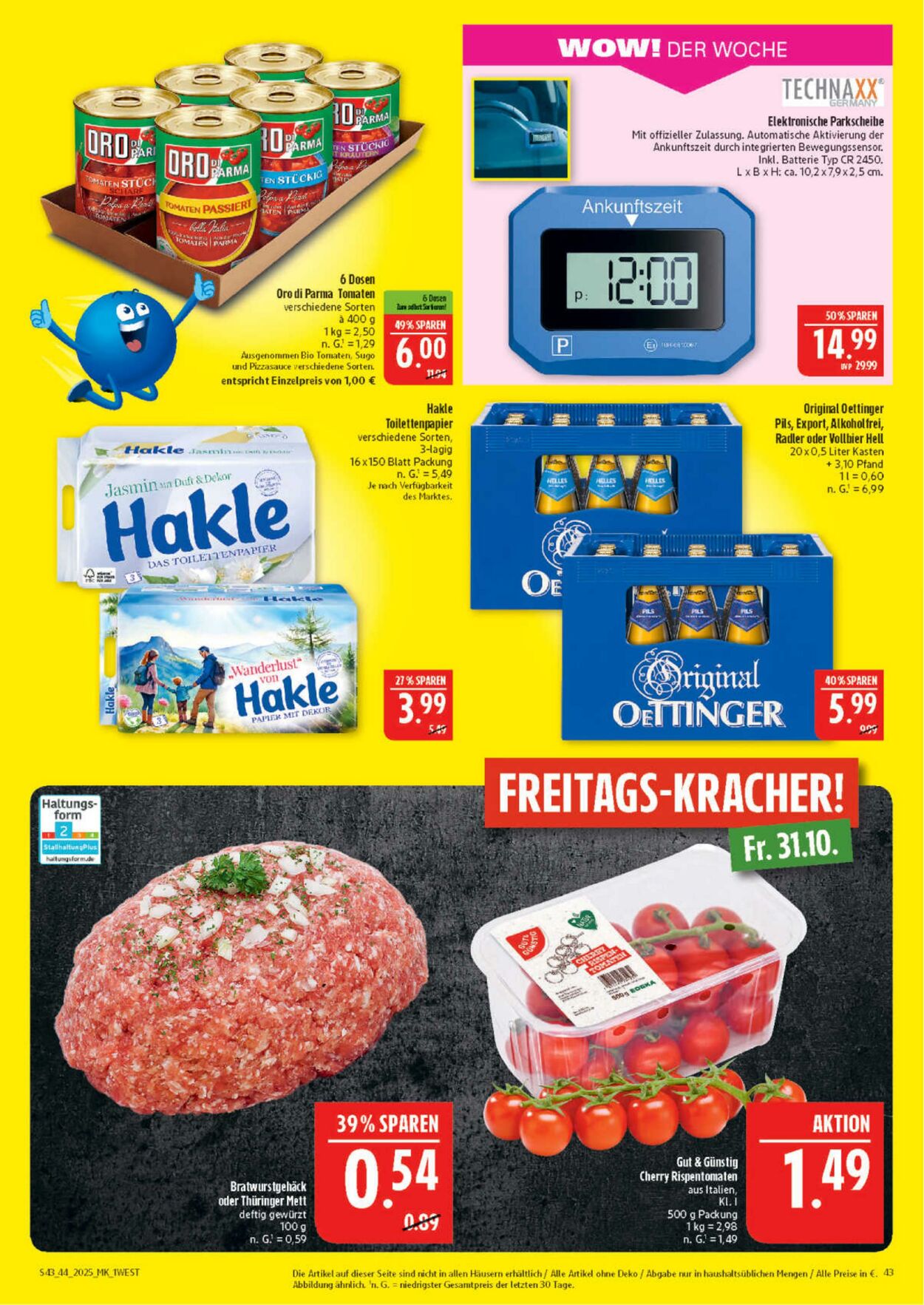 Prospekt Marktkauf 27.10.2025 - 31.10.2025