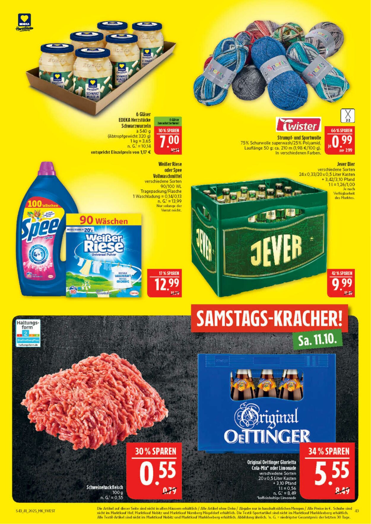 Prospekt Marktkauf 06.10.2025 - 11.10.2025