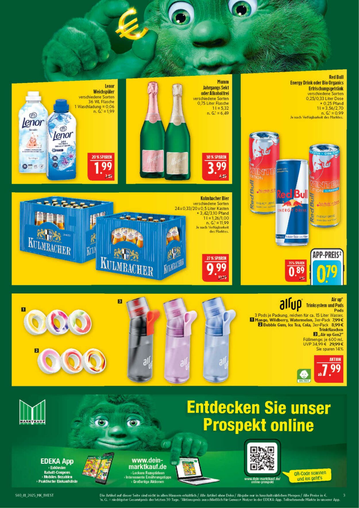 Prospekt Marktkauf 06.10.2025 - 11.10.2025
