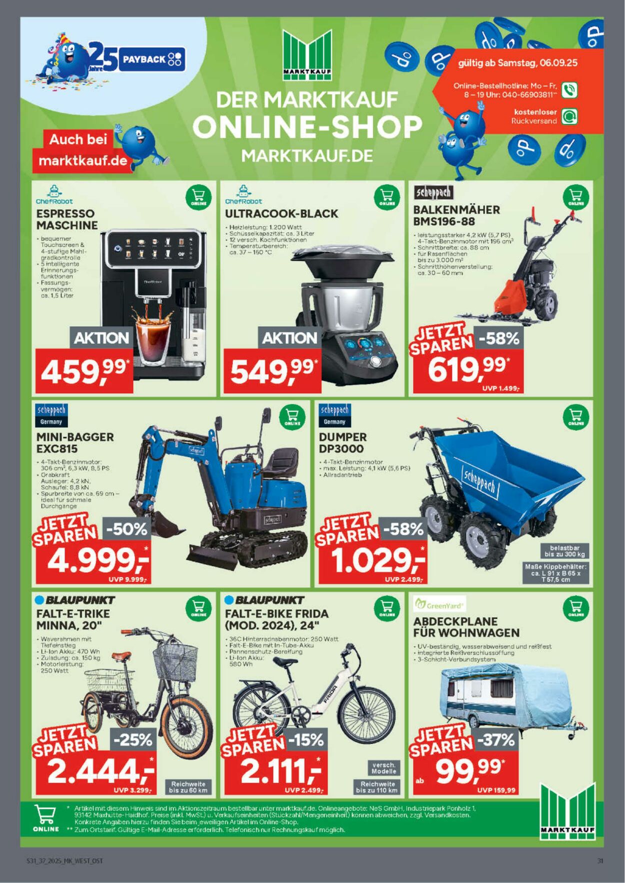Prospekt Marktkauf 08.09.2025 - 13.09.2025