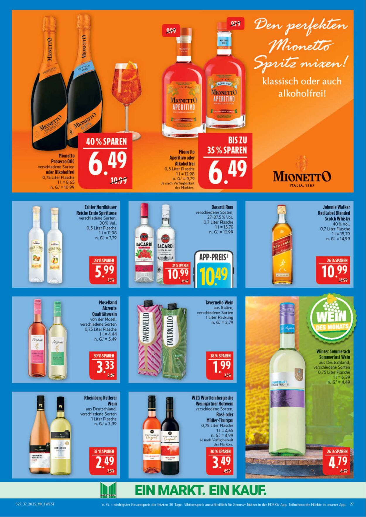 Prospekt Marktkauf 08.09.2025 - 13.09.2025