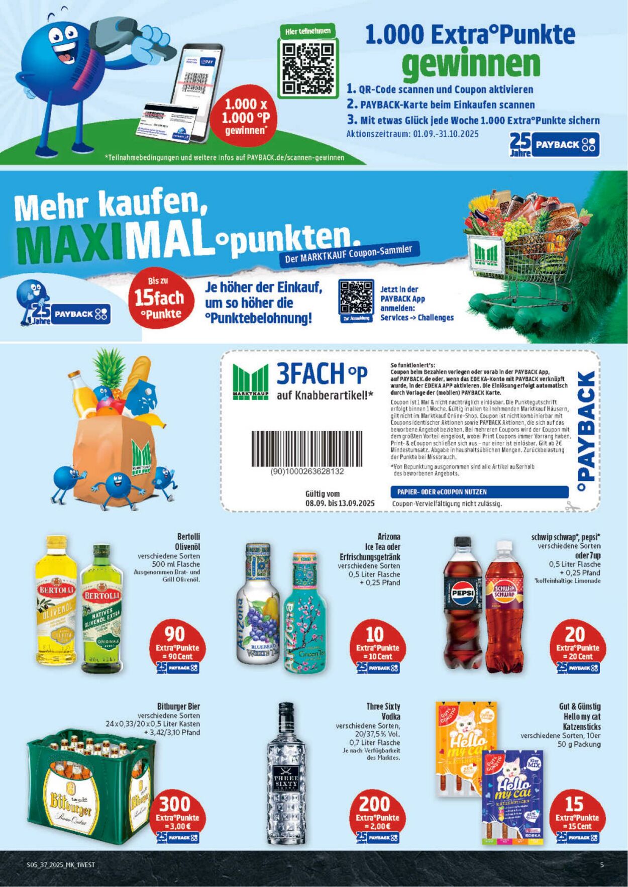 Prospekt Marktkauf 08.09.2025 - 13.09.2025