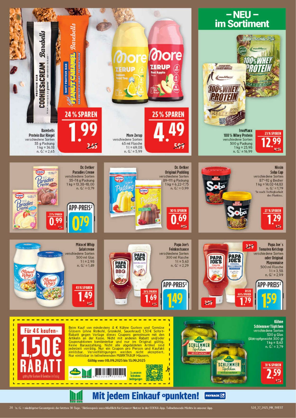 Prospekt Marktkauf 08.09.2025 - 13.09.2025