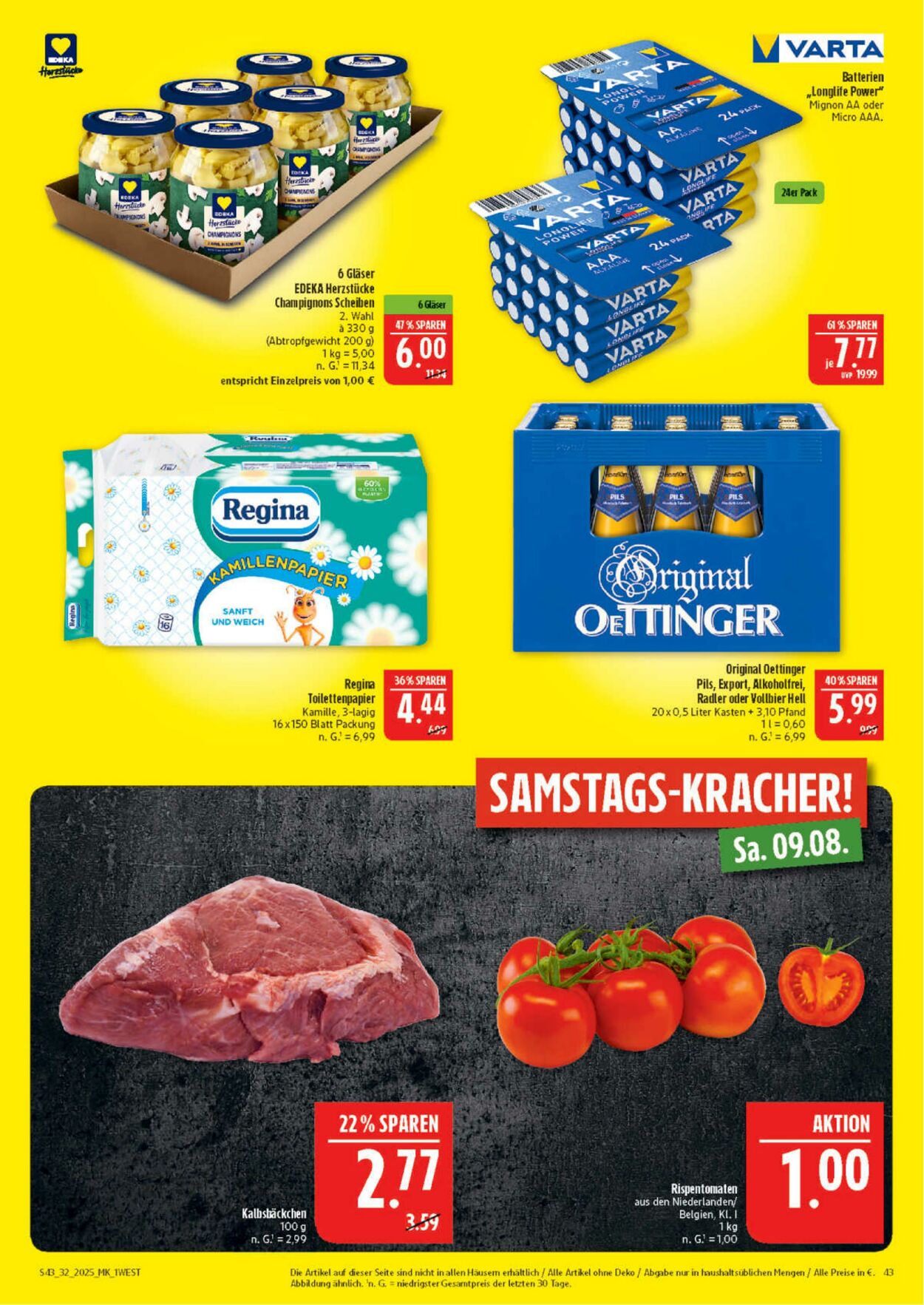 Prospekt Marktkauf 04.08.2025 - 09.08.2025