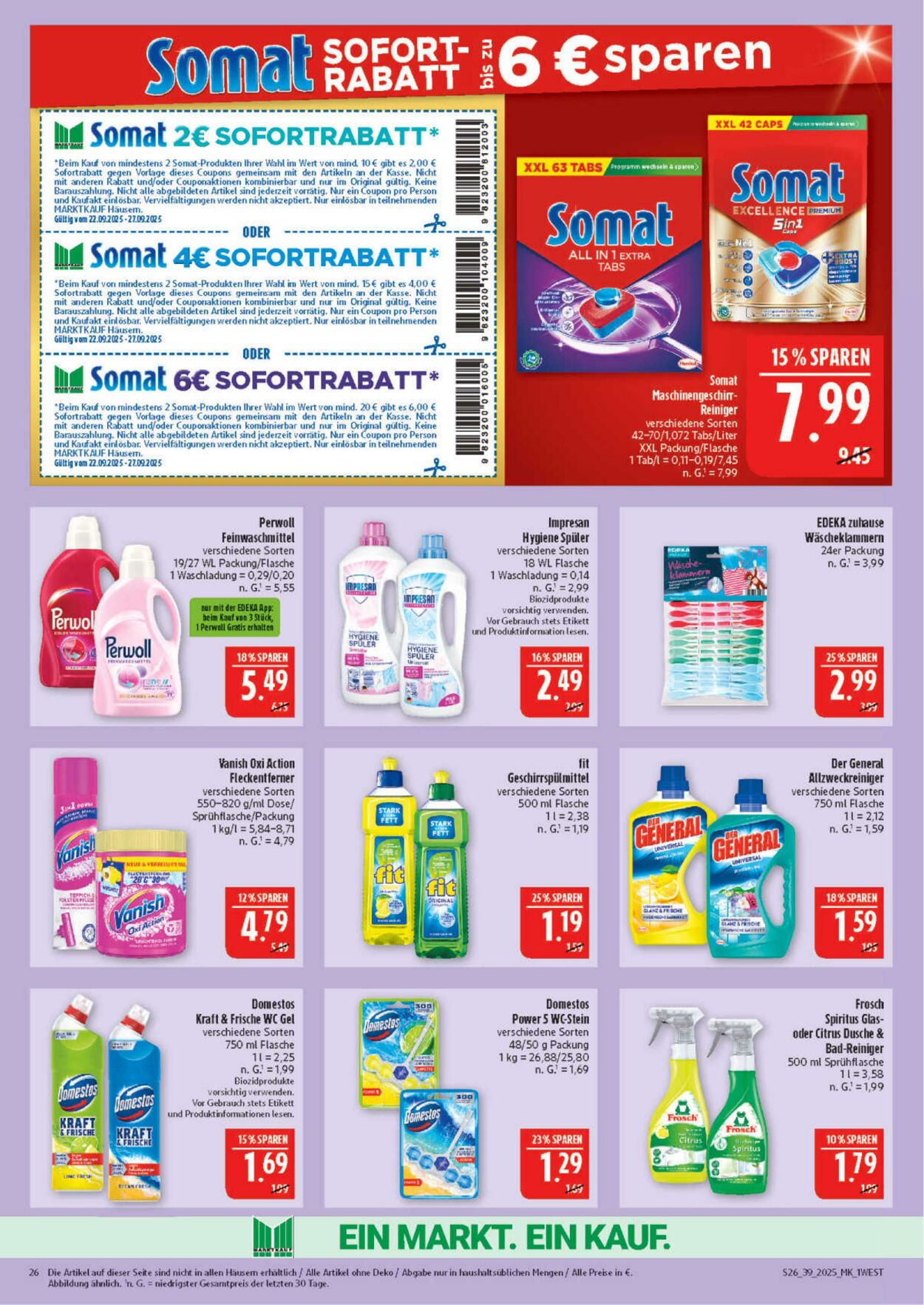 Prospekt Marktkauf 22.09.2025 - 27.09.2025