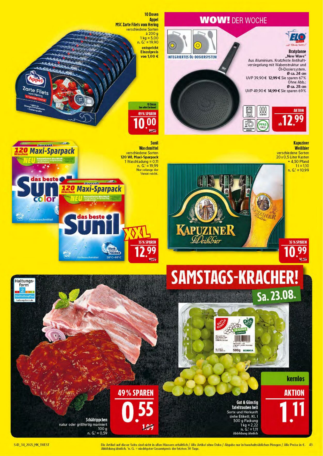 Prospekt Marktkauf 18.08.2025 - 23.08.2025
