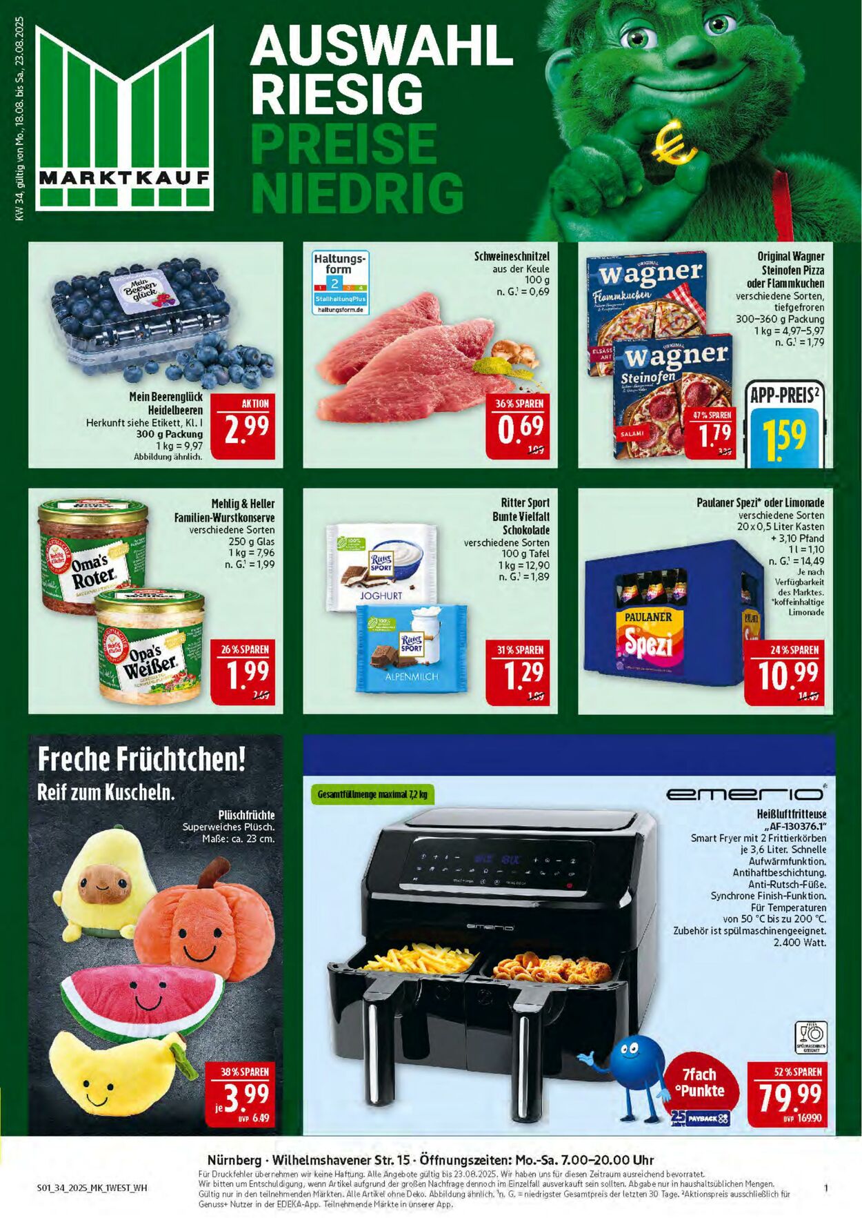 Prospekt Marktkauf 18.08.2025 - 23.08.2025