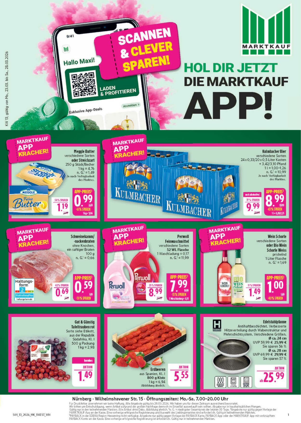 Prospekt Marktkauf 23.03.2026 - 28.03.2026