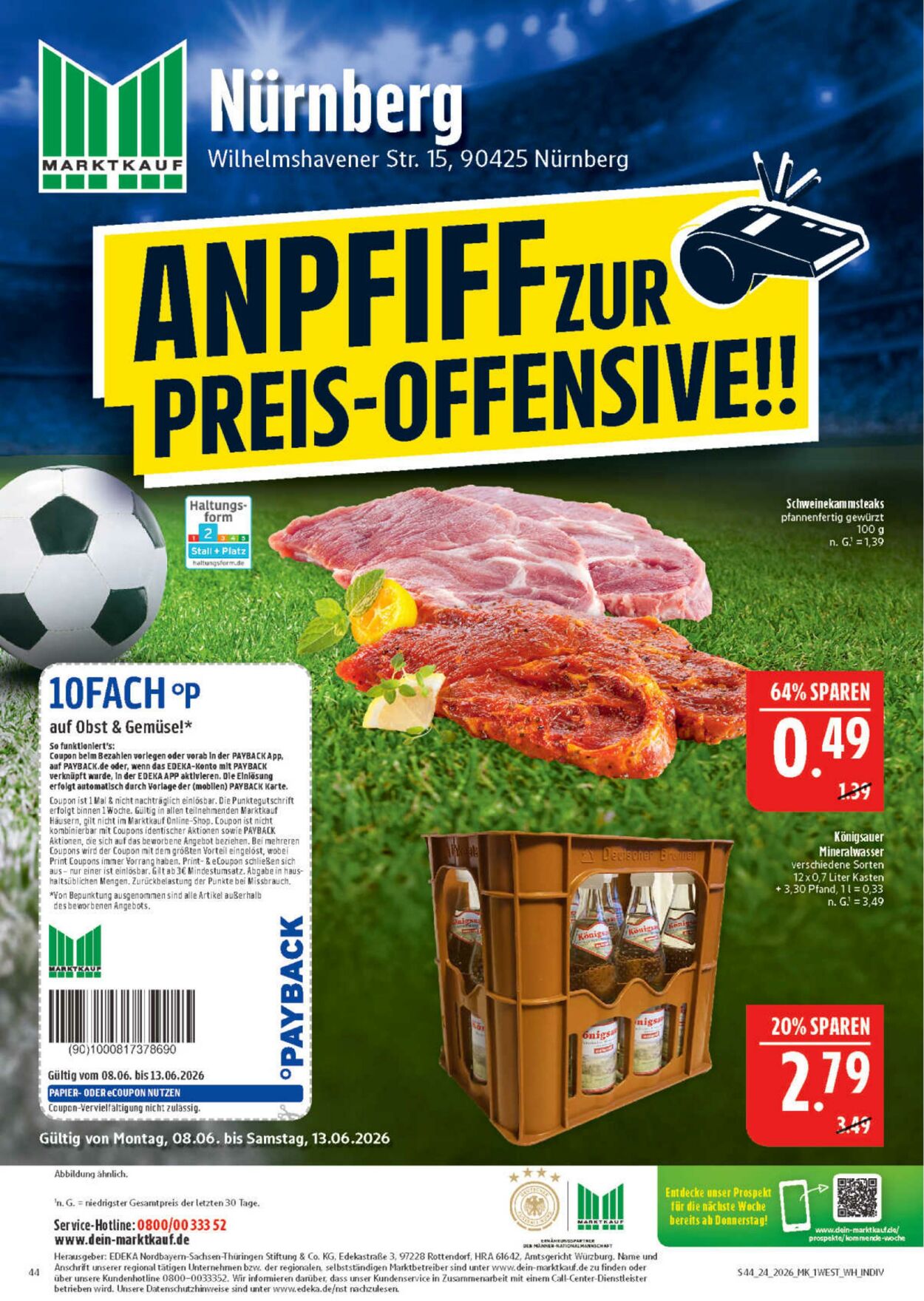 Prospekt Marktkauf 08.06.2026 - 13.06.2026