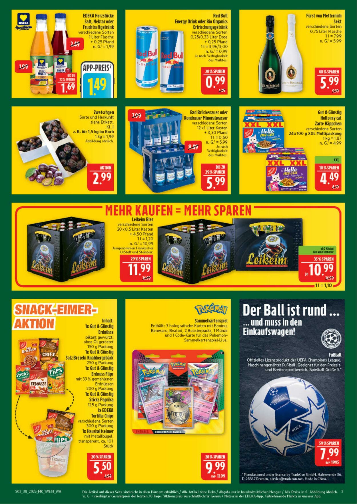Prospekt Marktkauf 15.09.2025 - 20.09.2025