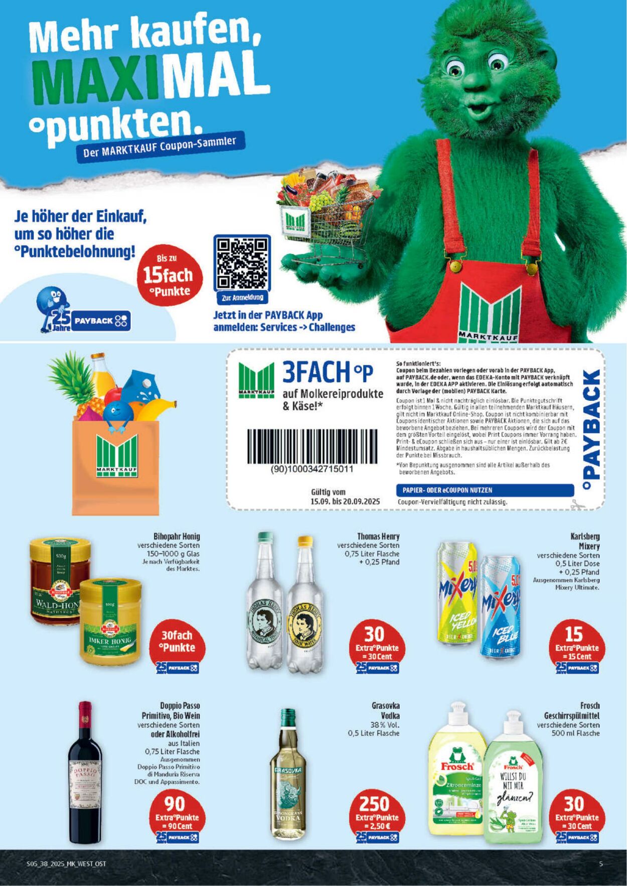Prospekt Marktkauf 15.09.2025 - 20.09.2025