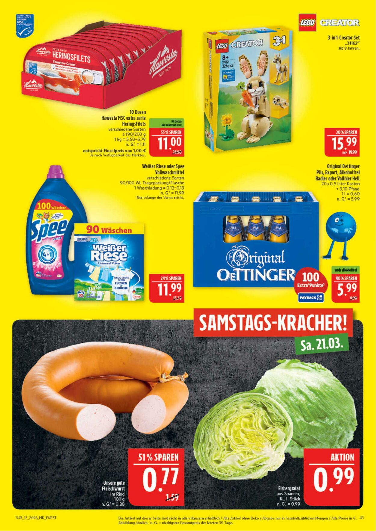 Prospekt Marktkauf 16.03.2026 - 21.03.2026